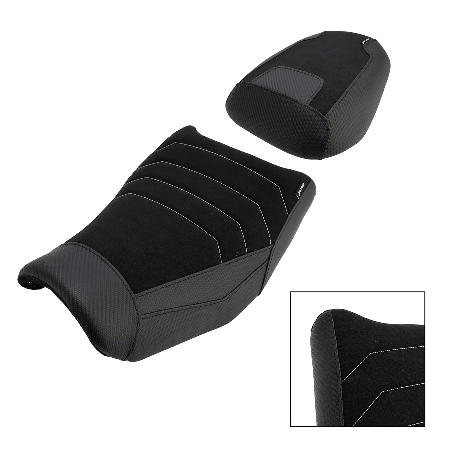 2024-2025 For Suzuki V-Strom250Sx Driver&Passenger Seat Kit Rear Cushion Black