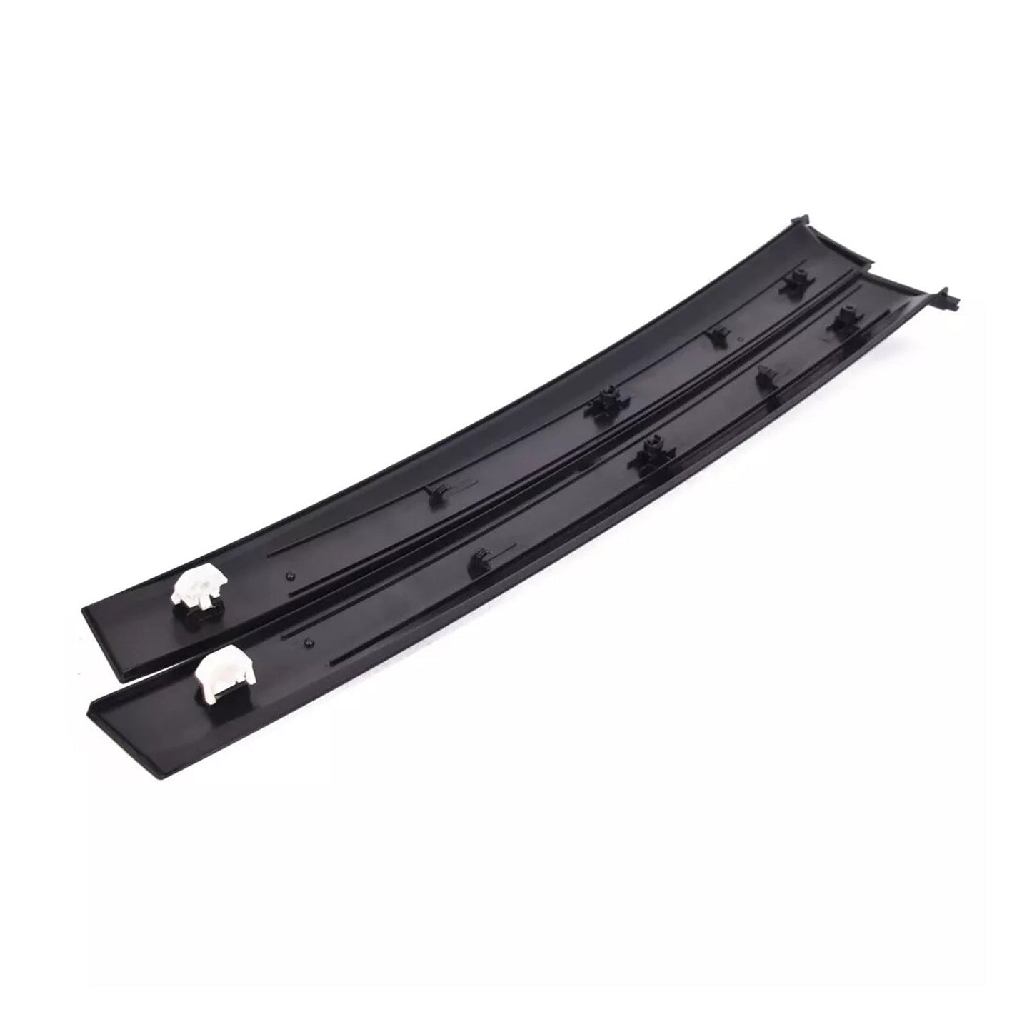 1992-1995 Honda Civic 2/3 door coupe and hatchback Left&Right Door Garnish Trim Pillar Sash Set SLJ-1173A-BK