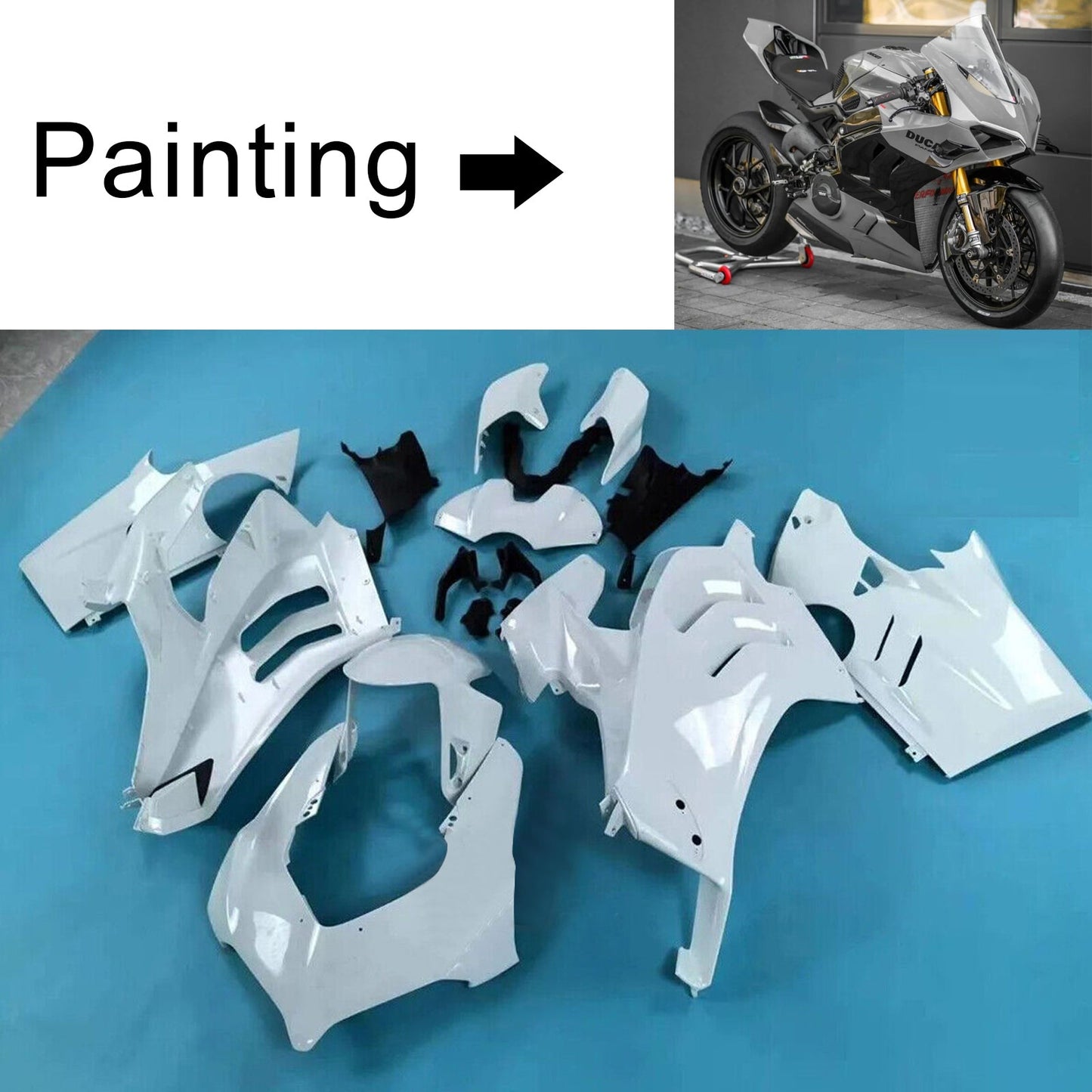 2022-2024 Ducati Panigale V4/V4S 2023-2024 V4SP/V4R Injection Fairing Kit Bodywork