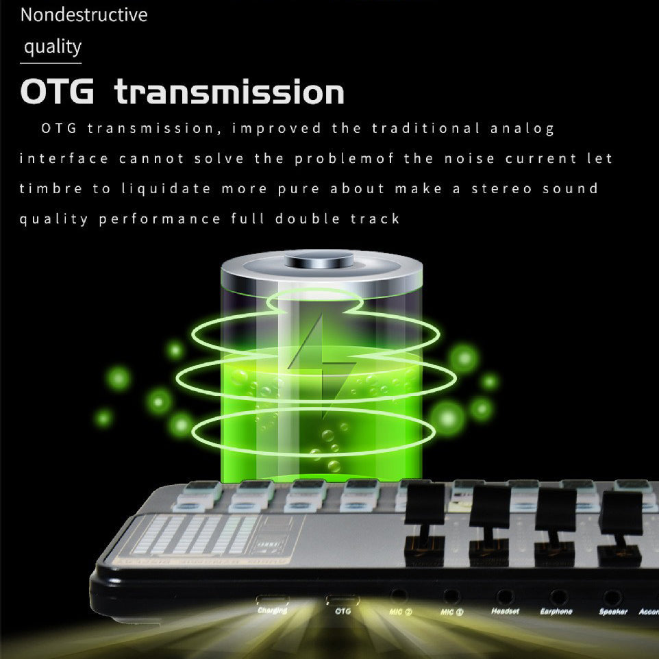 V10 Live Sound Card Set Condenser M800 Microphone Mobile Karaoke Computer Live Tik Tok Equipment Set