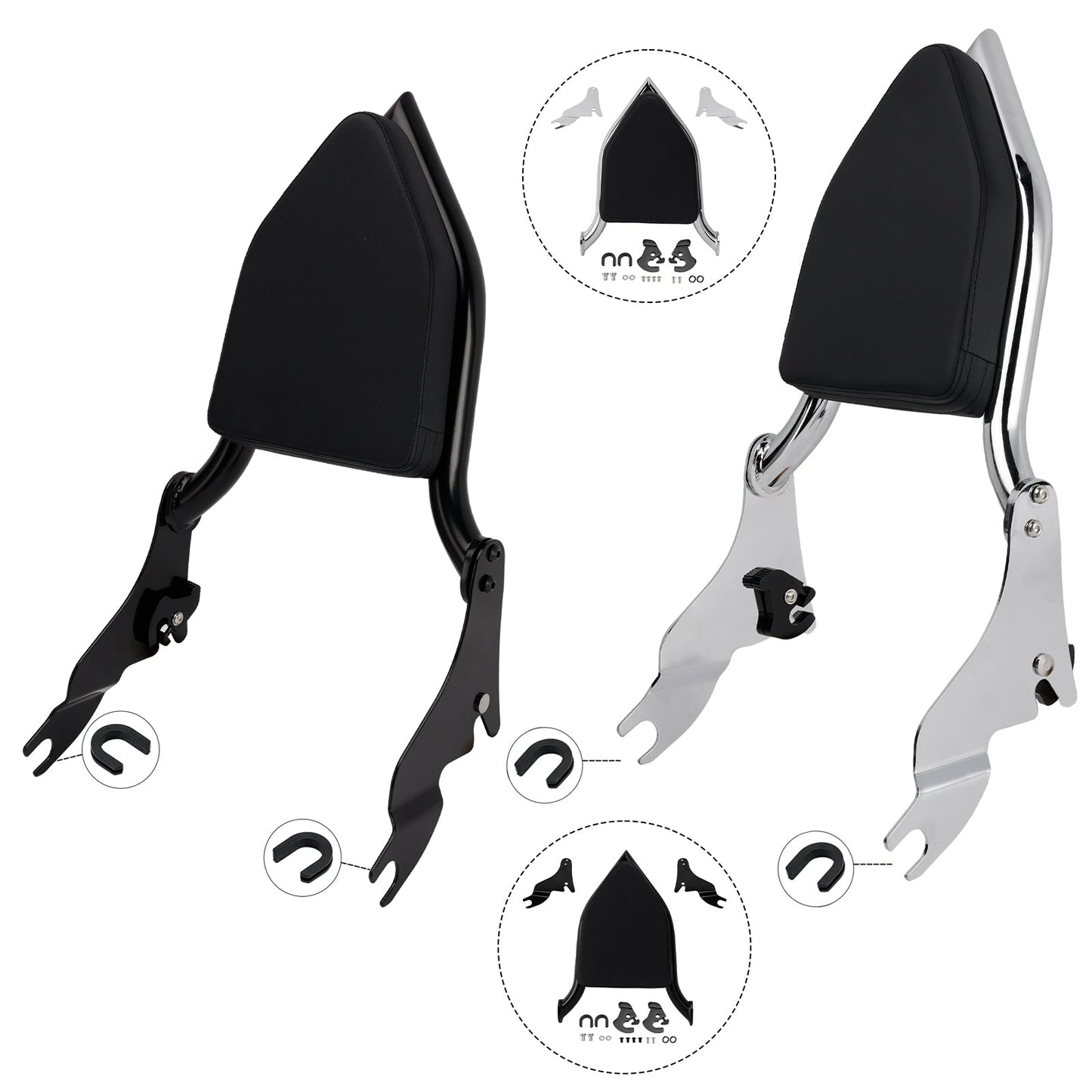 2014-2022 CVO LIMITED FLHTKSE Passenger Sissy Bar Backrest