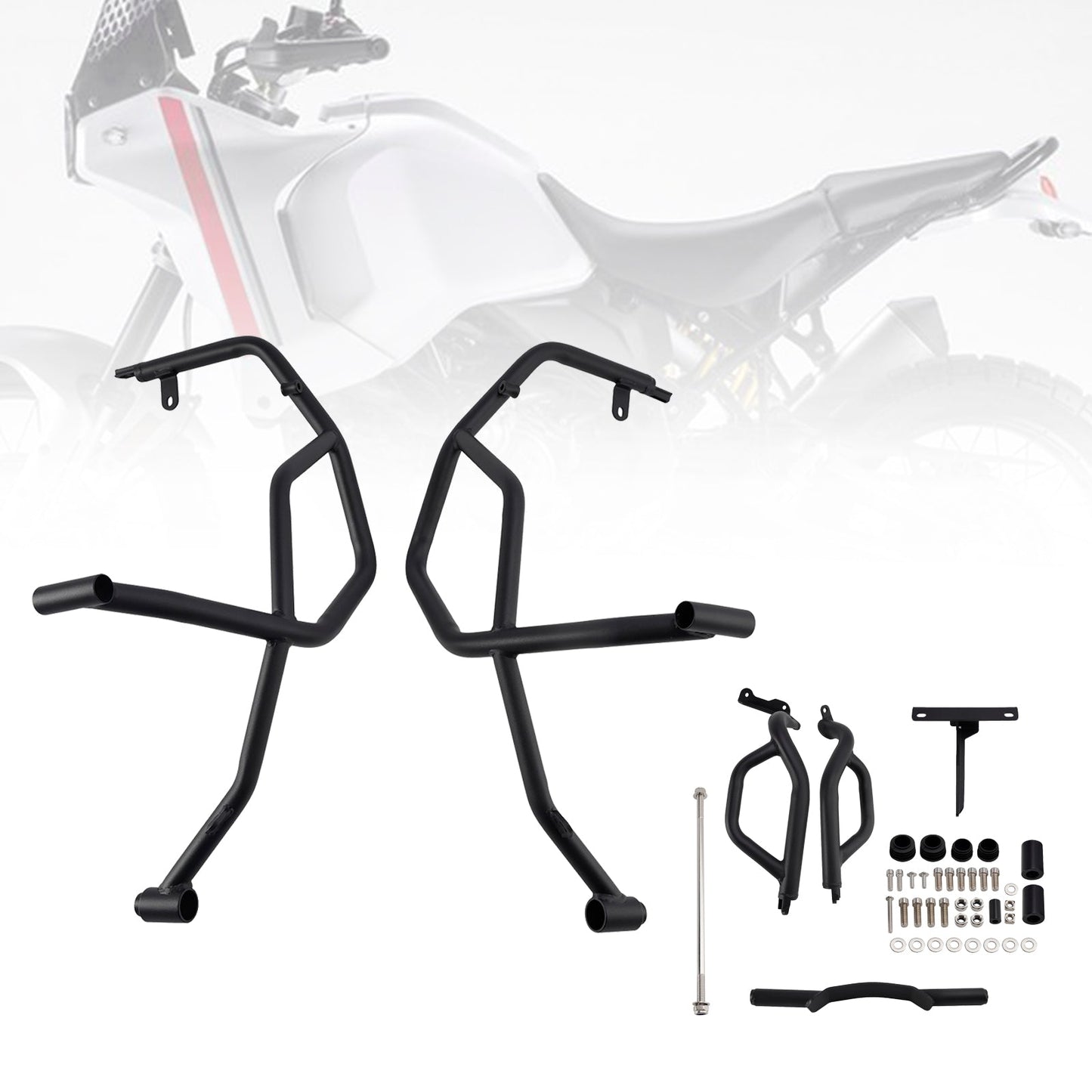 2022 2023 2024 HONDA ADV160 Engine Guard Frame Anti-Crash Bumper Protect