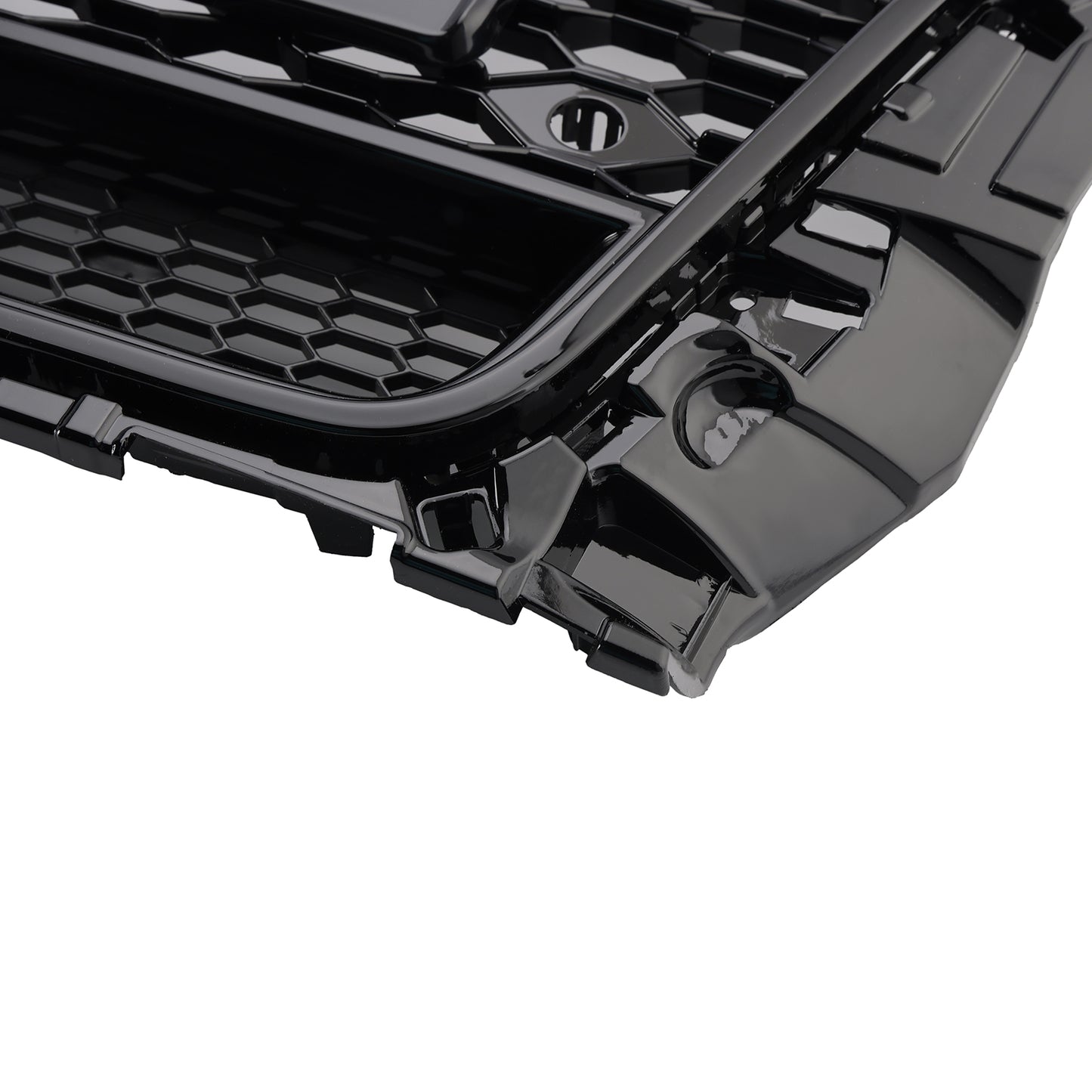 RS3 Style Front Henycomb Bumper Grill Grille Fit Audi A3 S3 2013-2016