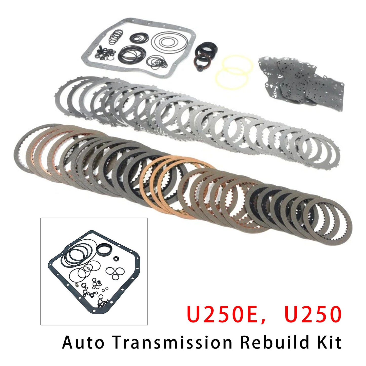 2005+Toyota Camry U250E Transmission Master Rebuild Kit Gasket U250