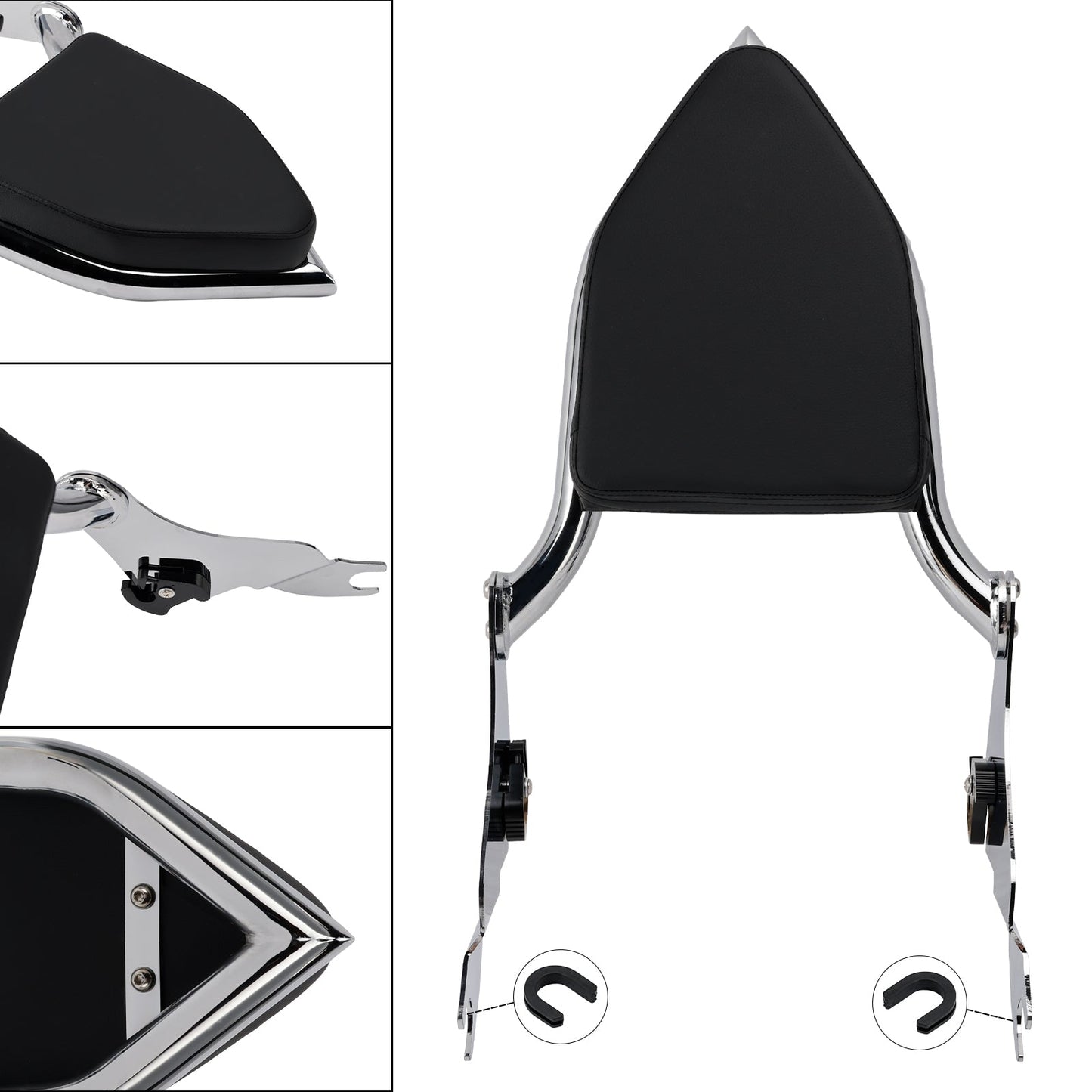 2009-2019 ELECTRA GLIDE ULTRA CLASSIC FLHTCU/I Passenger Sissy Bar Backrest