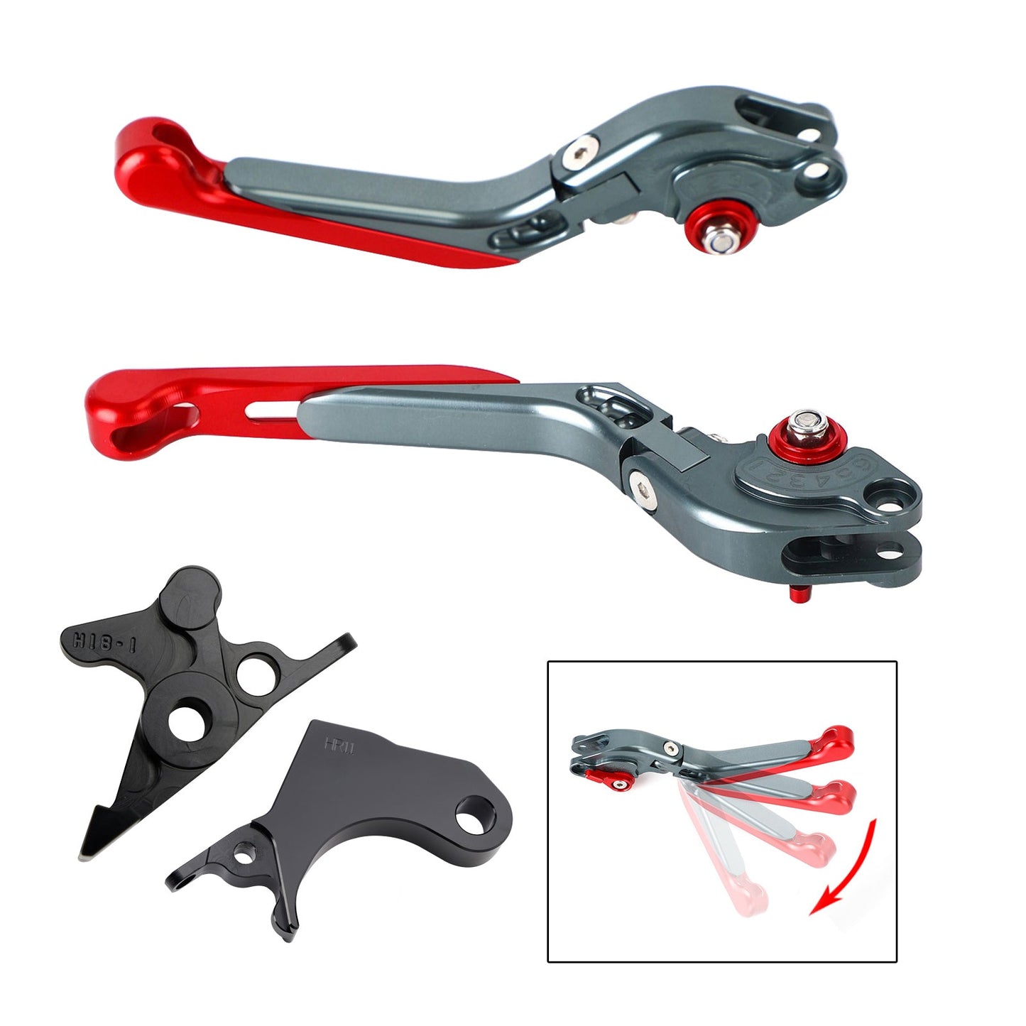 2022-2024 HONDA CRF1100L Africa Twin Adjustable Clutch Brake Lever
