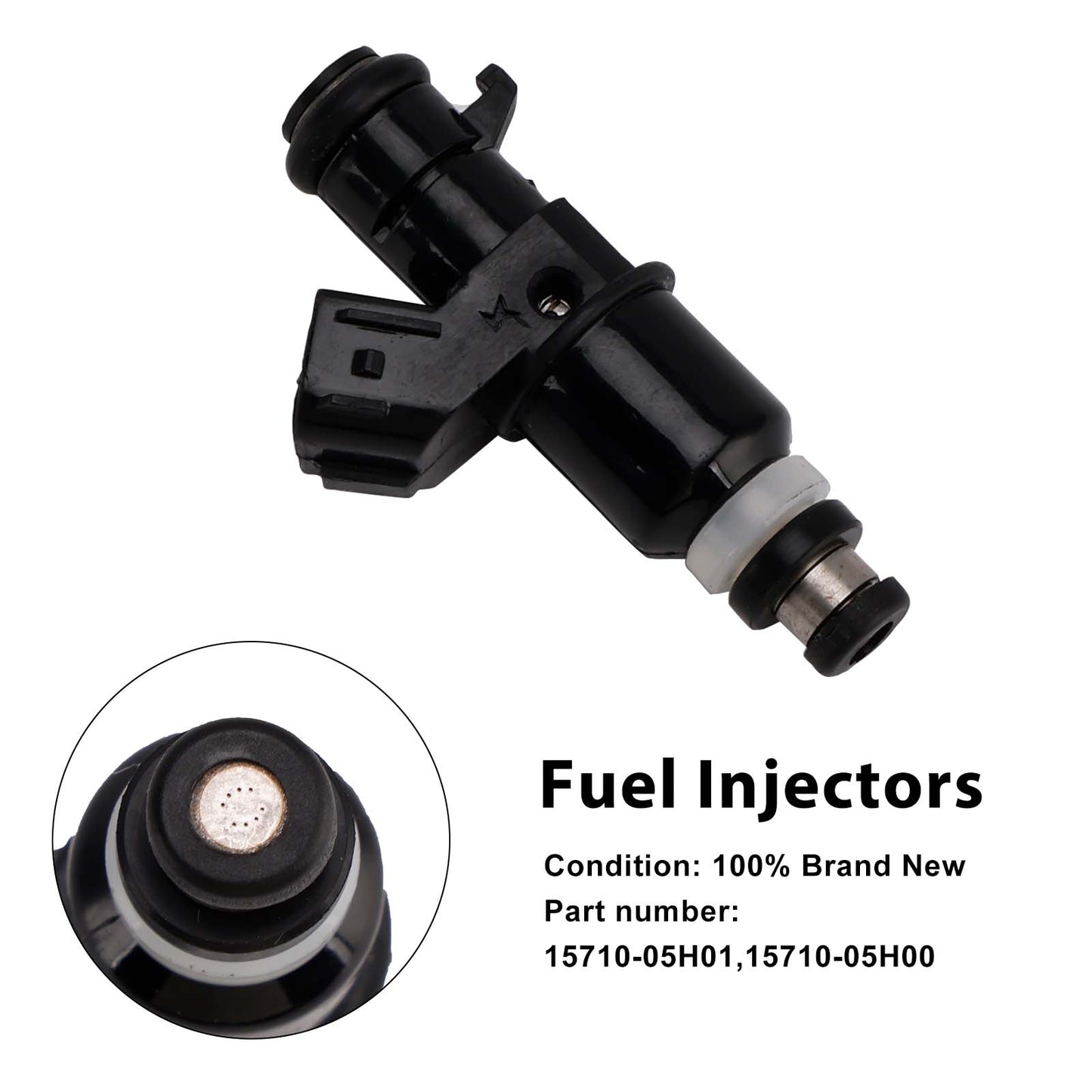 2007-2016 Suzuki Burgman AN400 Fuel Injectors Fit for 15710-05H00 15710-05H01