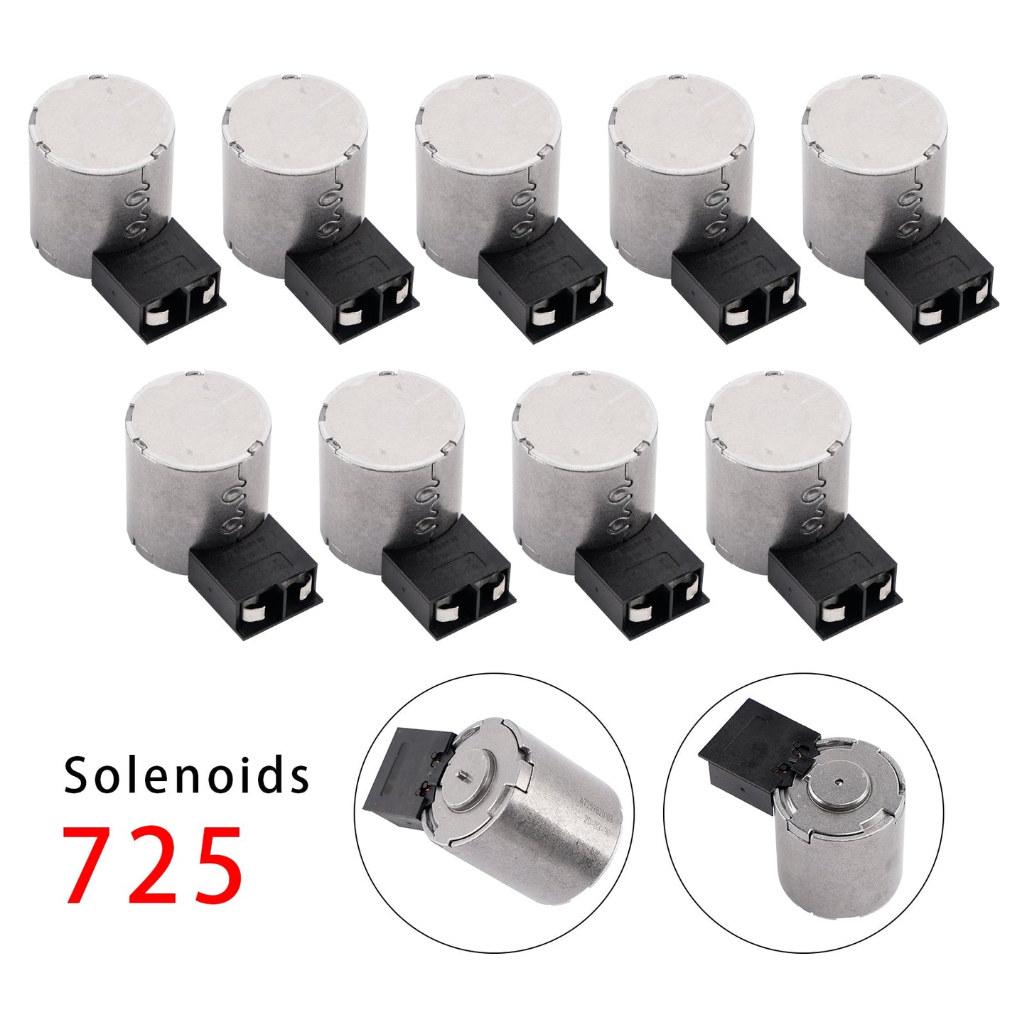 2017–2019 Mercedes Benz GLS (X166) 9PCS 725 Transmission Solenoid Kit 725015 225740A-QX