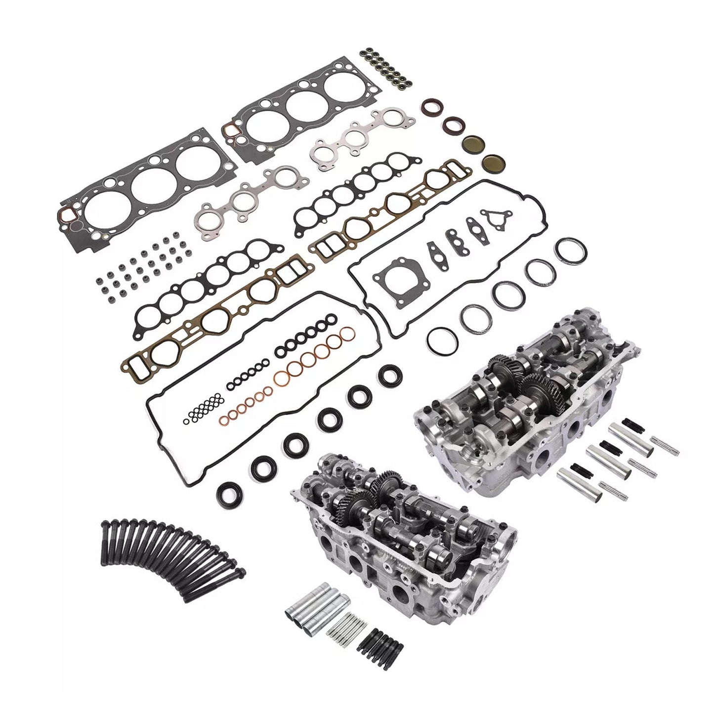 1995-04/2004 TOYOTA TACOMA 3.4L 2PCS Cylinder Head & Gaskets & Bolts 11101-69136 1305362050
