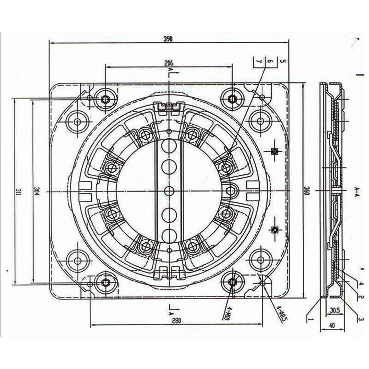 Universal Motorhome Seat Swivel and Turntable Campervan Chassis Modification