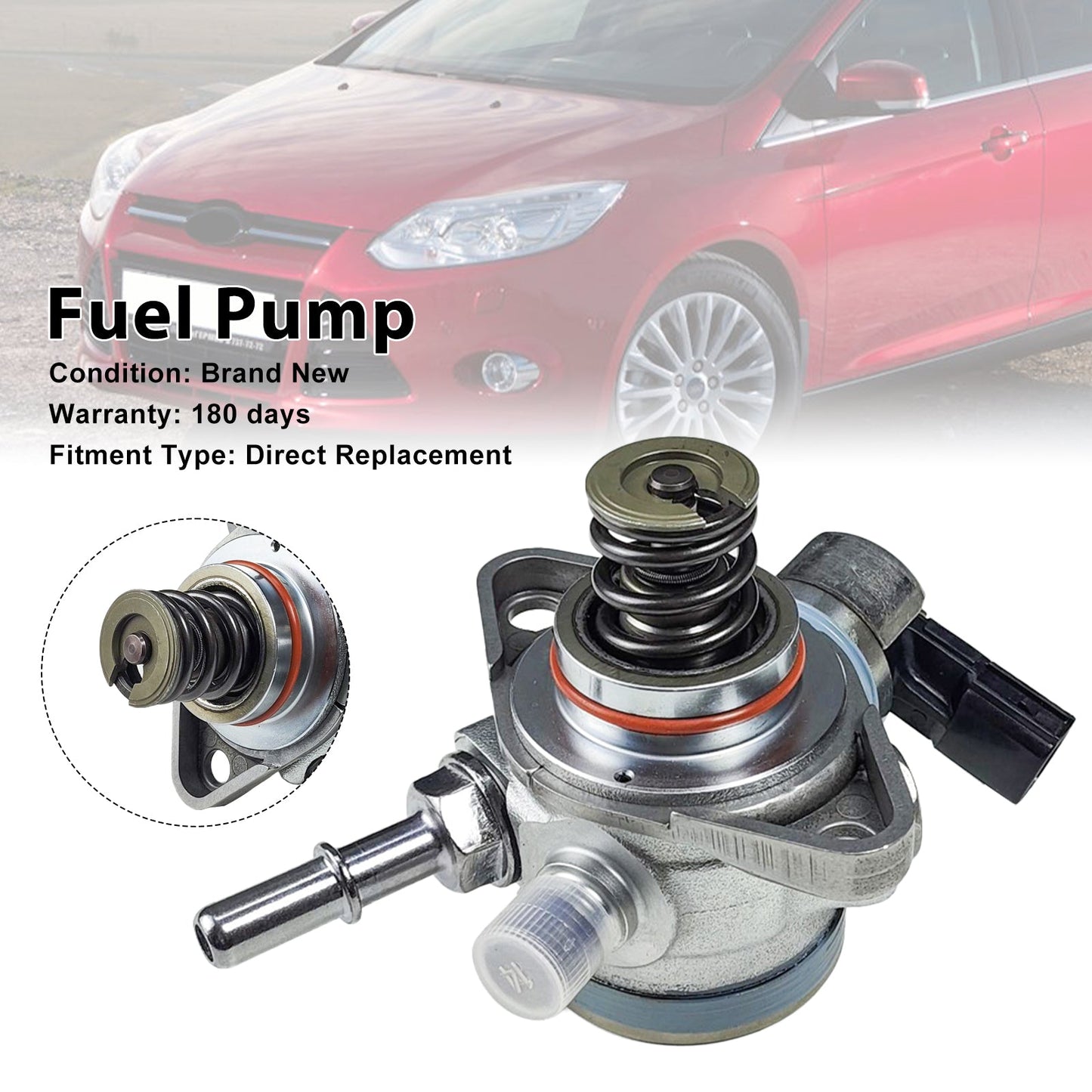 2010-2017 Ford Focus III 2.0 TDCi High Pressure Fuel Pump CM5E-9D376-DA