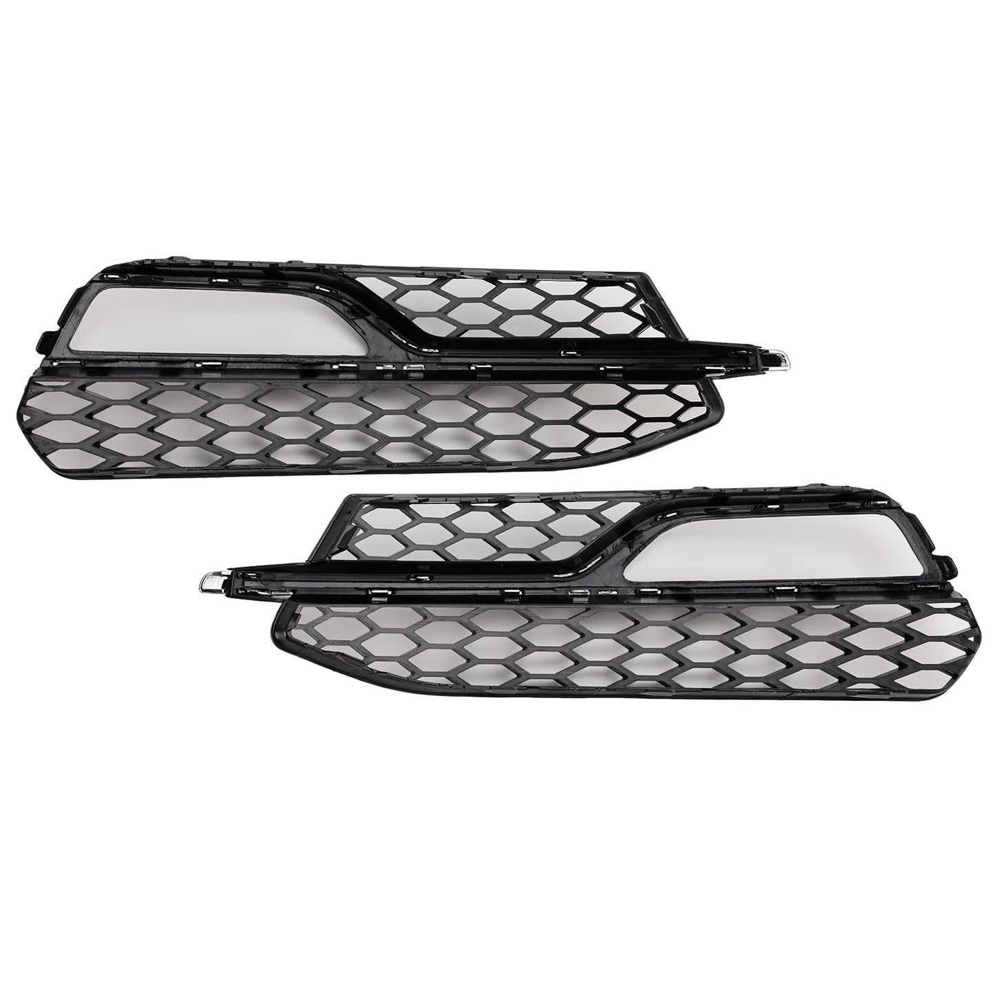 2013-2016 AUDI A3 S3 S-Line Front Lower Bumper Fog Light Cover Grill 8V3807682G 8V3807681G