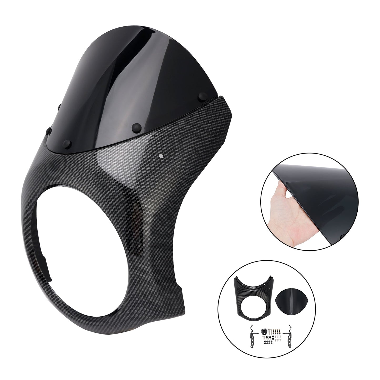 2024-2025 Kawasaki Eliminator 500 Headlight Windscreen Fairing Windshield