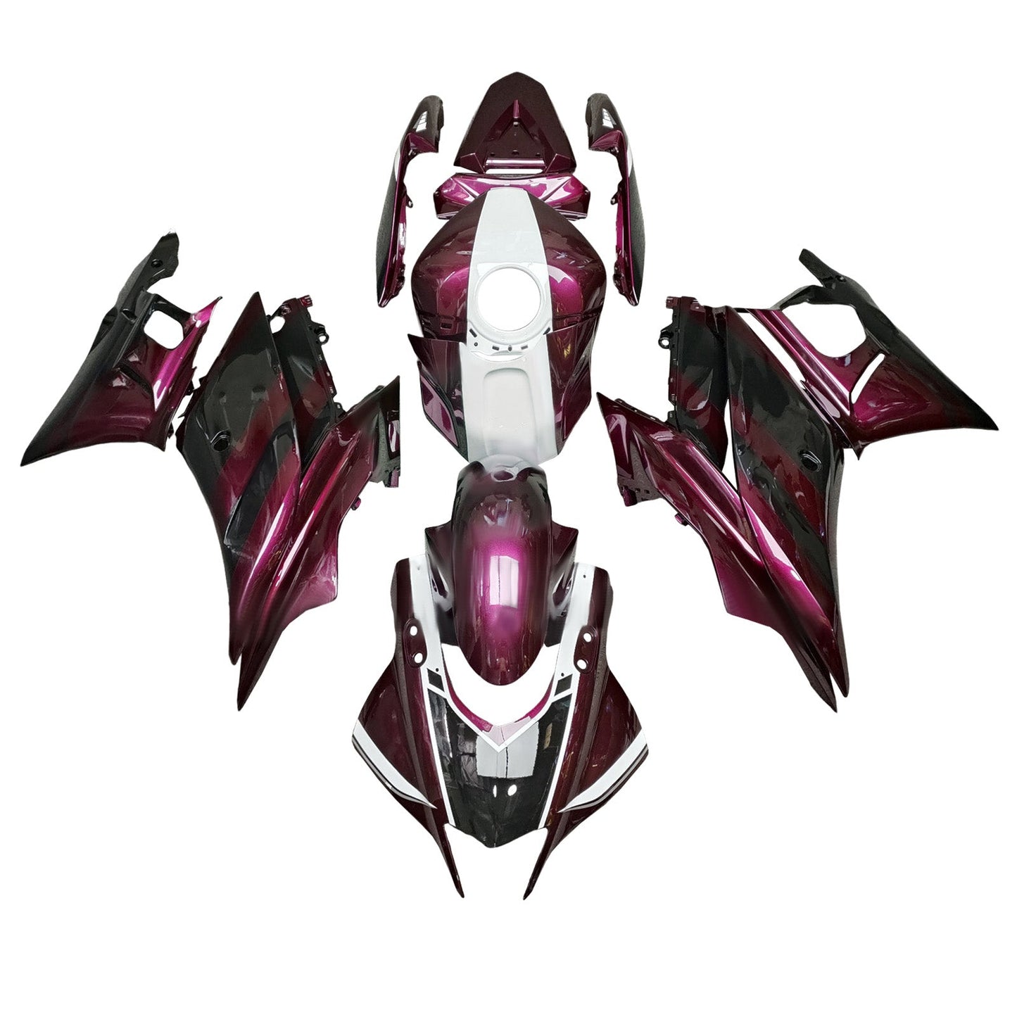 Injection Fairing Kit Bodywork Plastic ABS fit For Yamaha YZF R3 R25 2022-2024