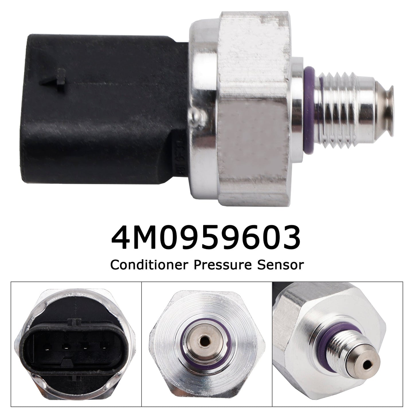 VW Skoda Seat Bentley Conditioner Pressure Sensor 4M0959603