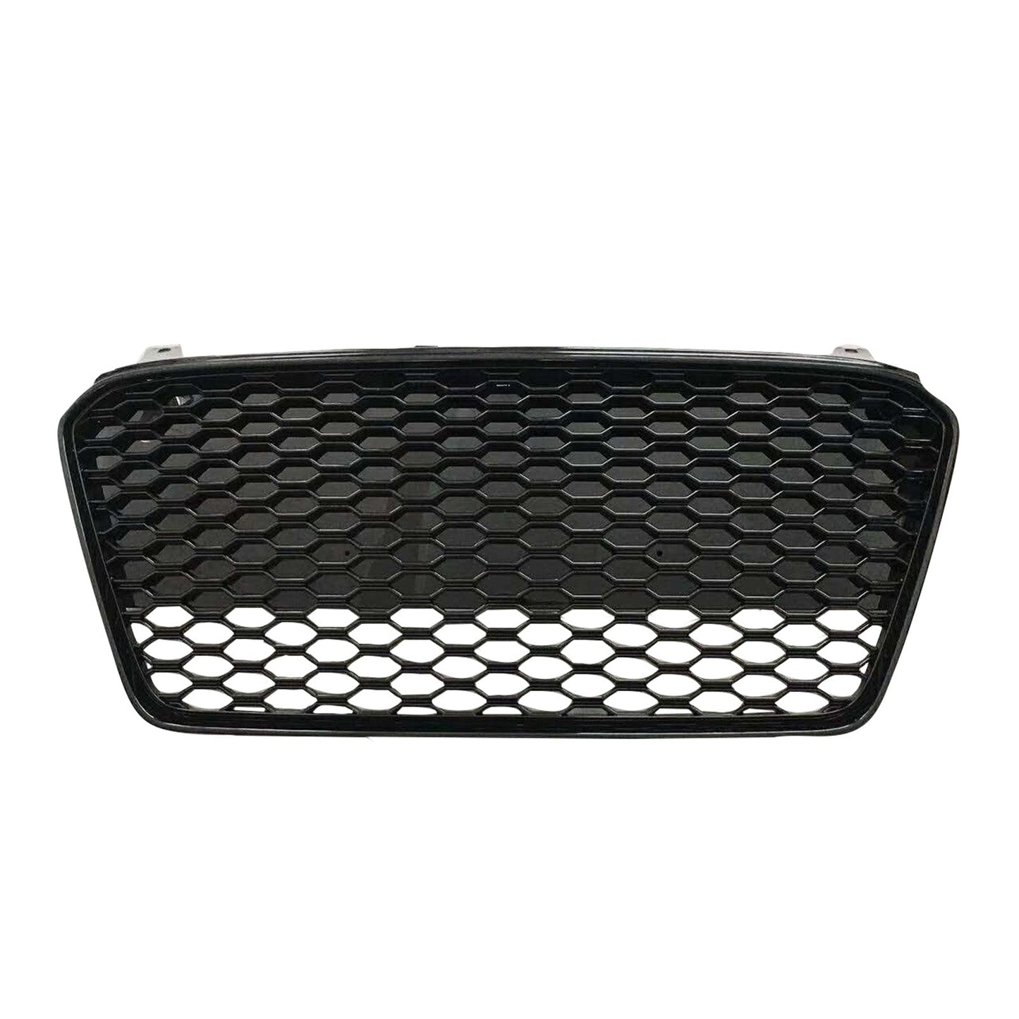 2015 For Audi R8 Front Henycomb Bumper Grille Grill Gloss Black