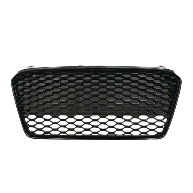 2015 For Audi R8 Front Henycomb Bumper Grille Grill Gloss Black