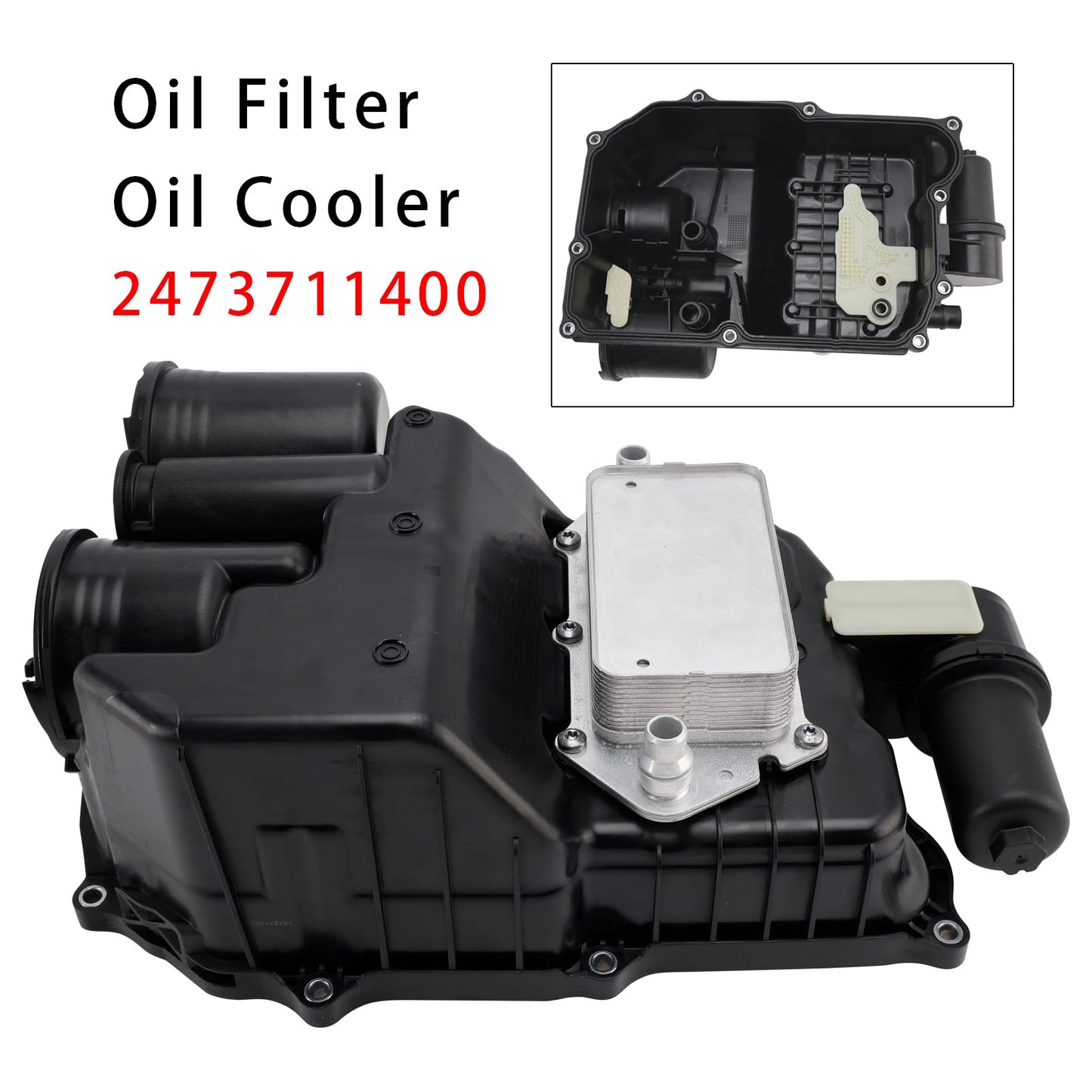Gearbox Oil Pan Oil Cooler 2473711400 For Mercedes-Benz B-CLASS Sports Tourer
