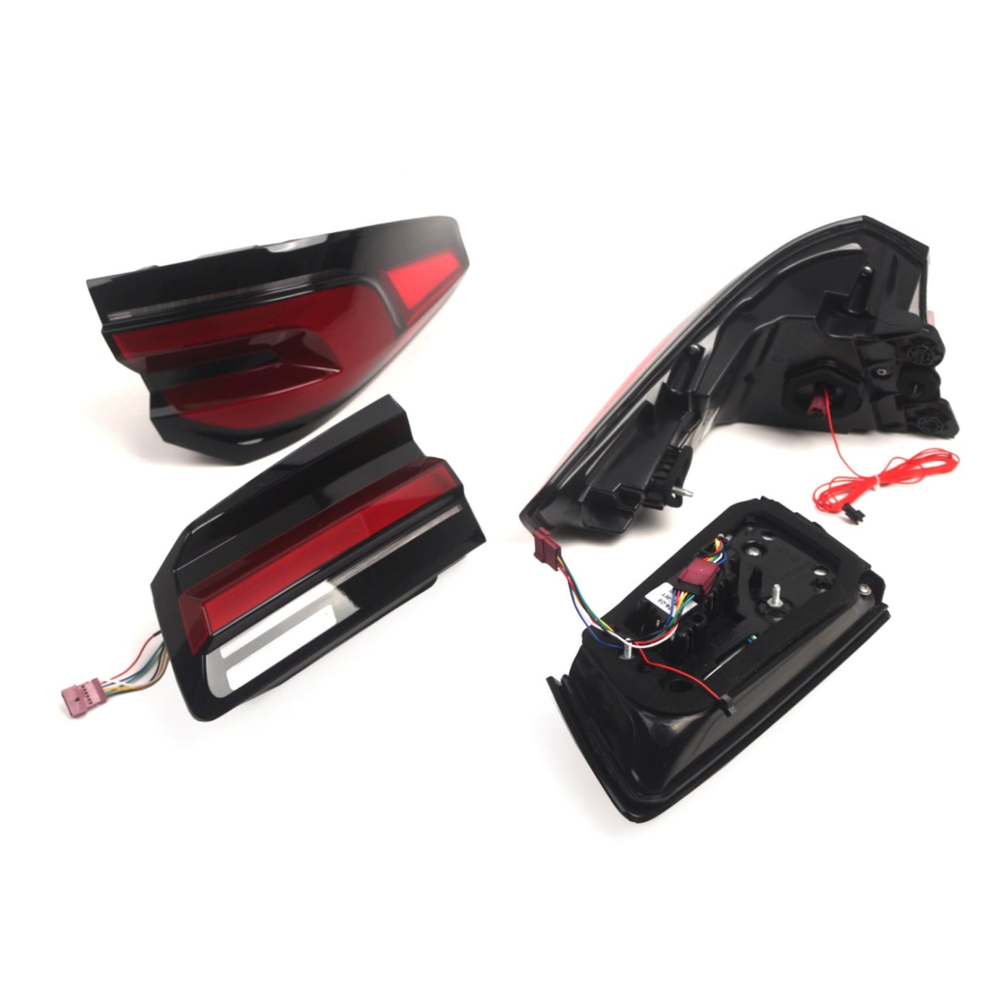 2018-2020 BMW 5 Series G30 G38 L&R Red LED Tail Lights Rear Lamp Assembly