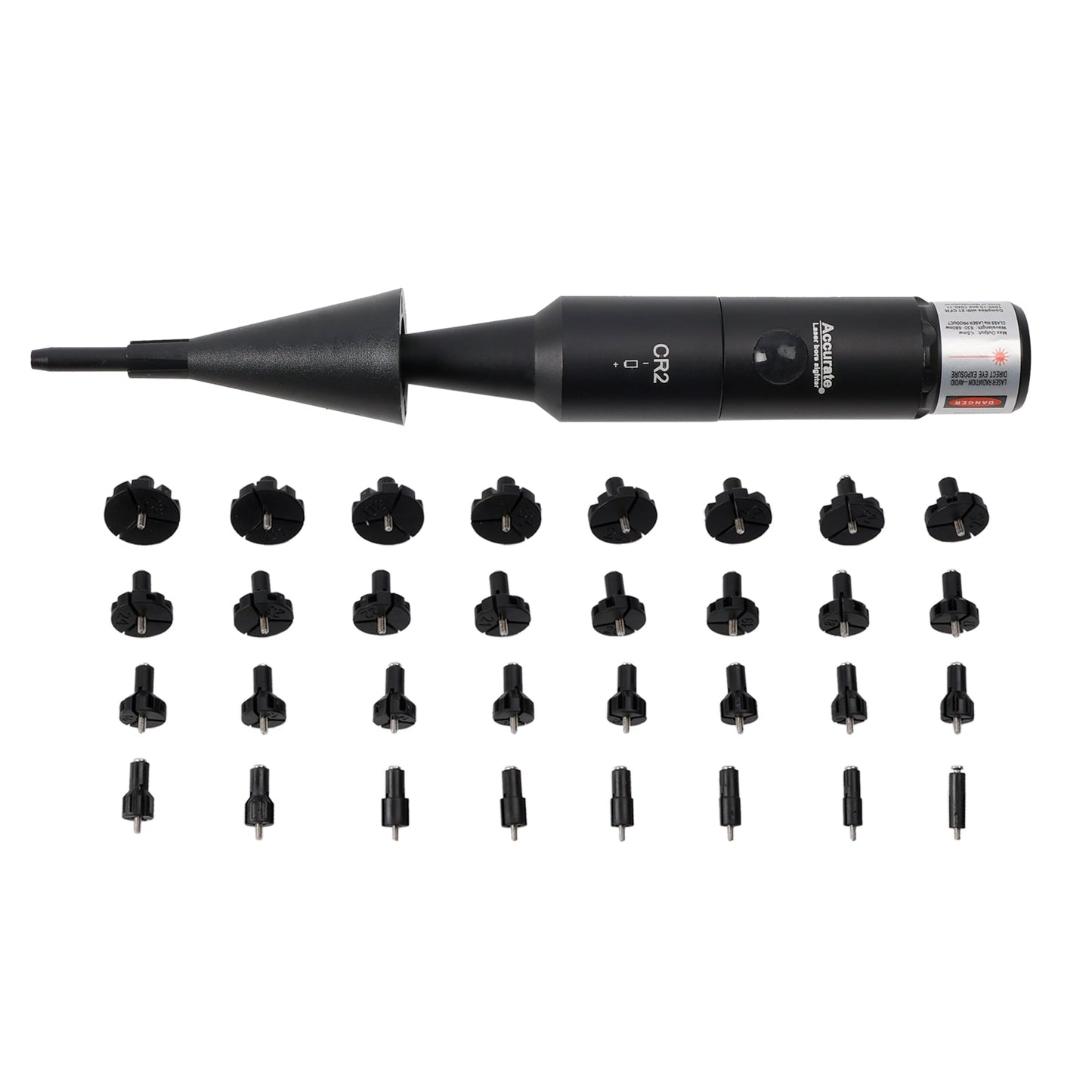 Professional Laser Bore Sight Kit Multiple Caliber Upgraded Red Bore Sighter