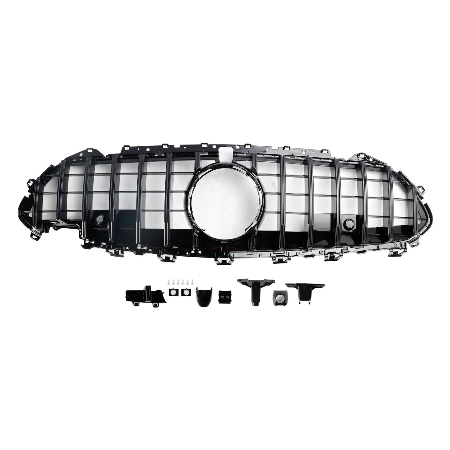 2018-2024 Mercedes CLS C257 W257 Coupe Black Front Bumper Grill Grille