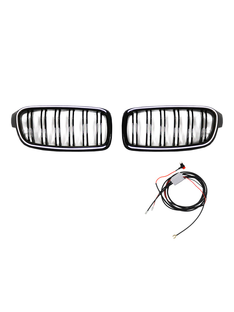 2012-2019 BMW 3-Series F30 Sedan Double Slat Front Kidney Grille Grill