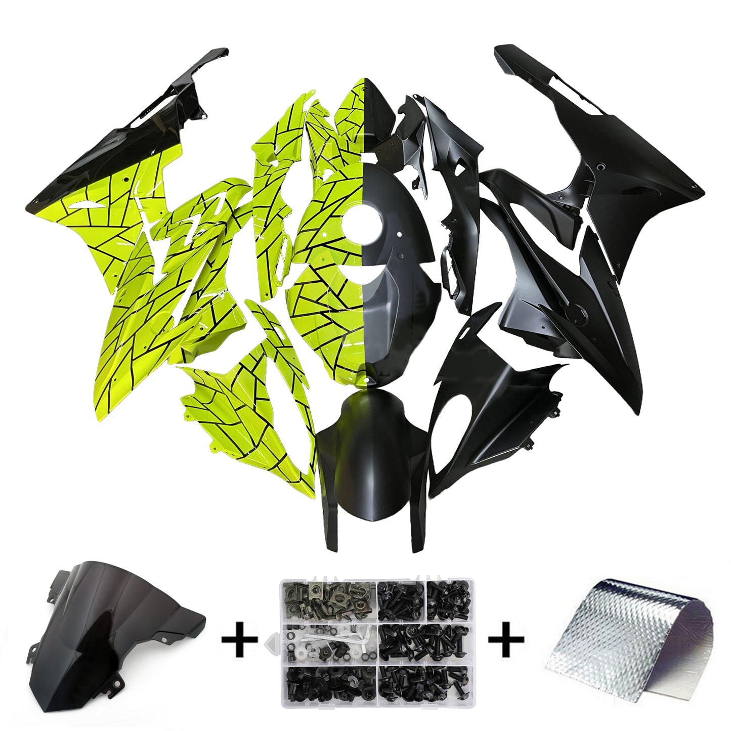 2017-2018 BMW S1000RR Injection Fairing Kit Bodywork Plastic ABS