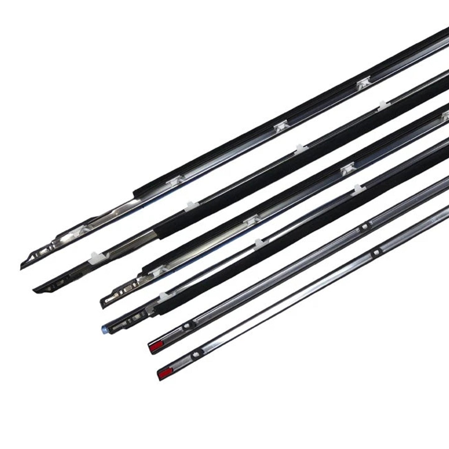 1996-1998 Lexus LX450 FZJ80 6PCS Door Belt Molding 75710-60011 75720-60011