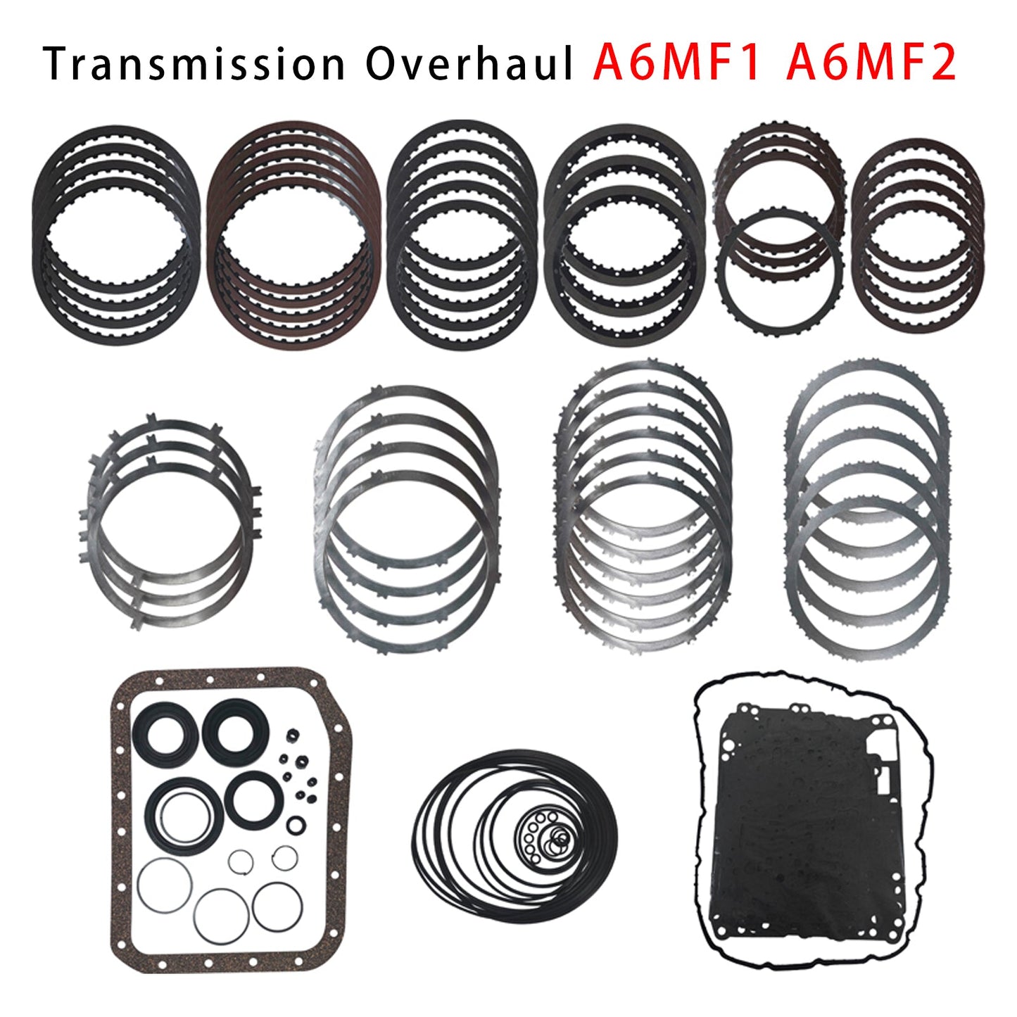2011-2014For KIA/NAZA CARENS 6 SP FWD L4 1.7L 2.0L Transmission Master Rebuild Kit A6MF1 A6MF2