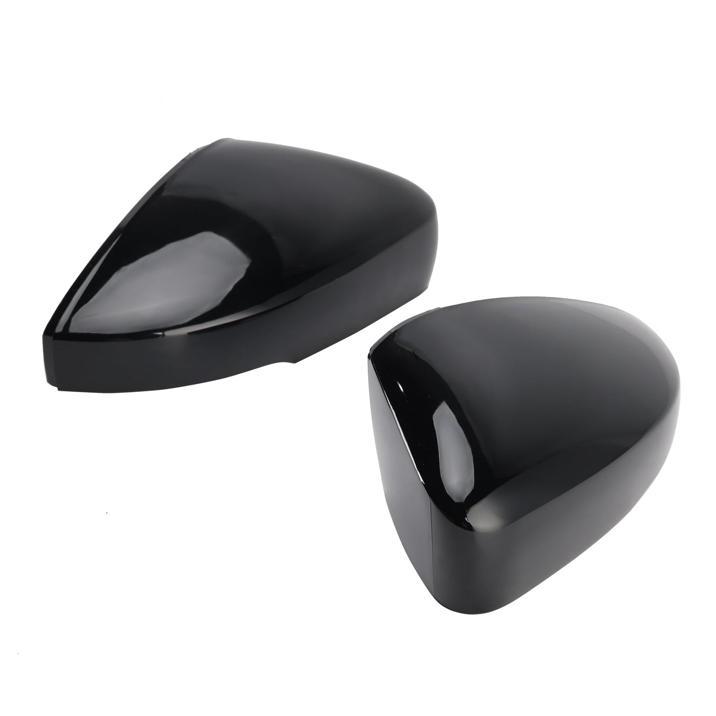 2009-2017 VW Polo MK5 Side Mirror Covers Rearview Housing Black