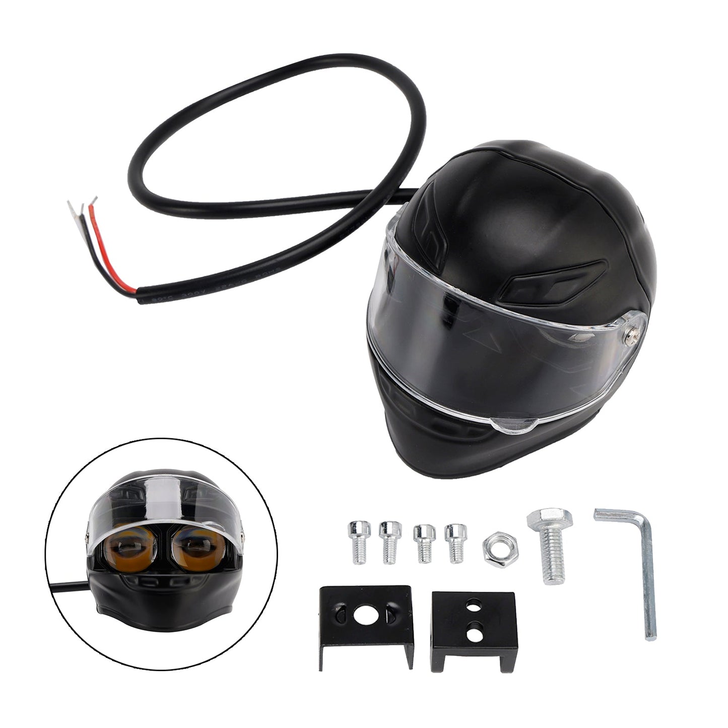 20W Led Electric Scooter Light 2000Lm Bright Waterproof Headlight For Motobike