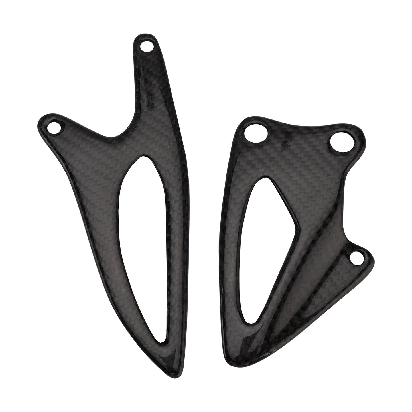 Real Carbon Fiber Foot Protection Board For Yamaha YZF R1 R1M 2020-2025