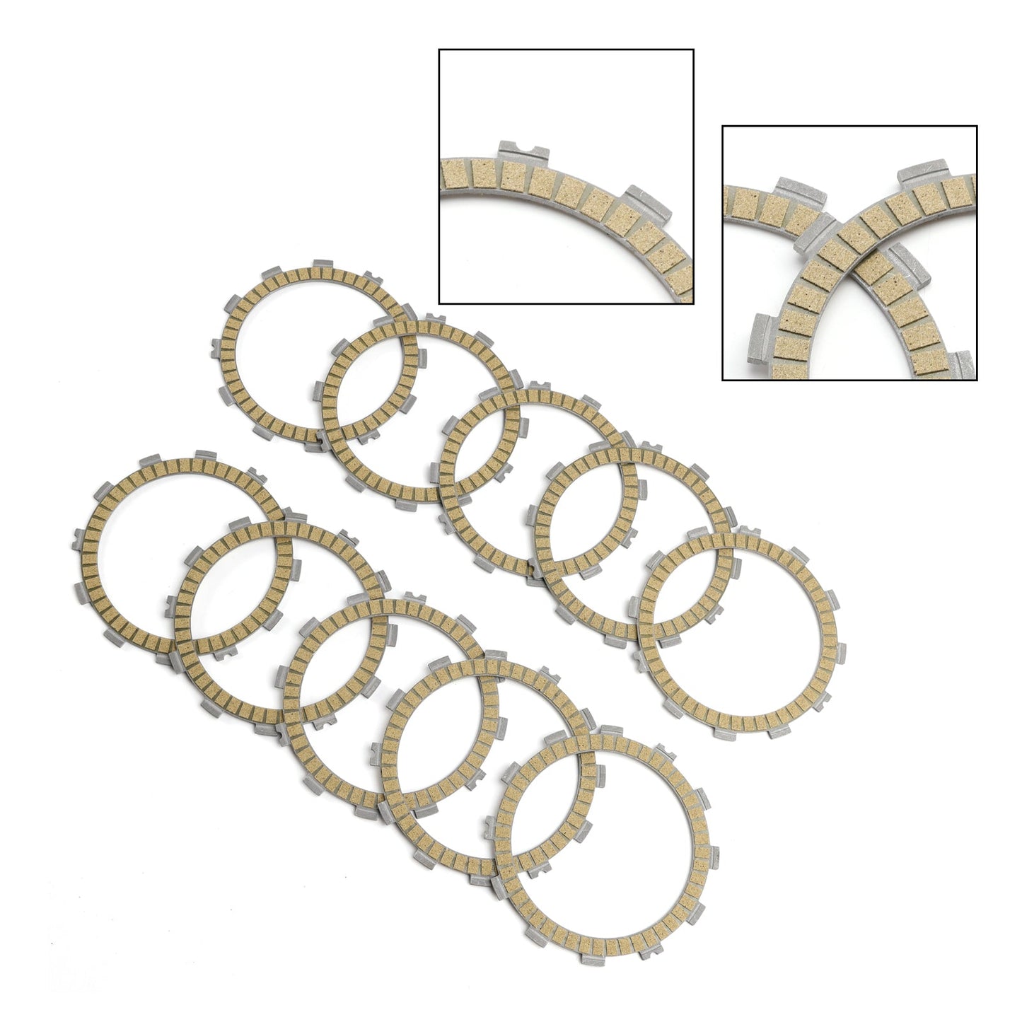 Clutch Friction Plate Kit for Suzuki GSXR1000 2001-2004 GSX-S1000 2015-2017