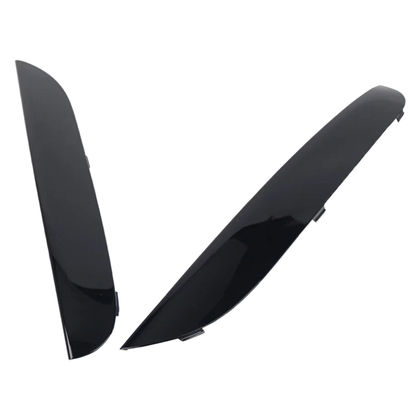 2009-2015 BMW 7 Series F01 F02 2x Front M Sport Bumper Moulding Trims