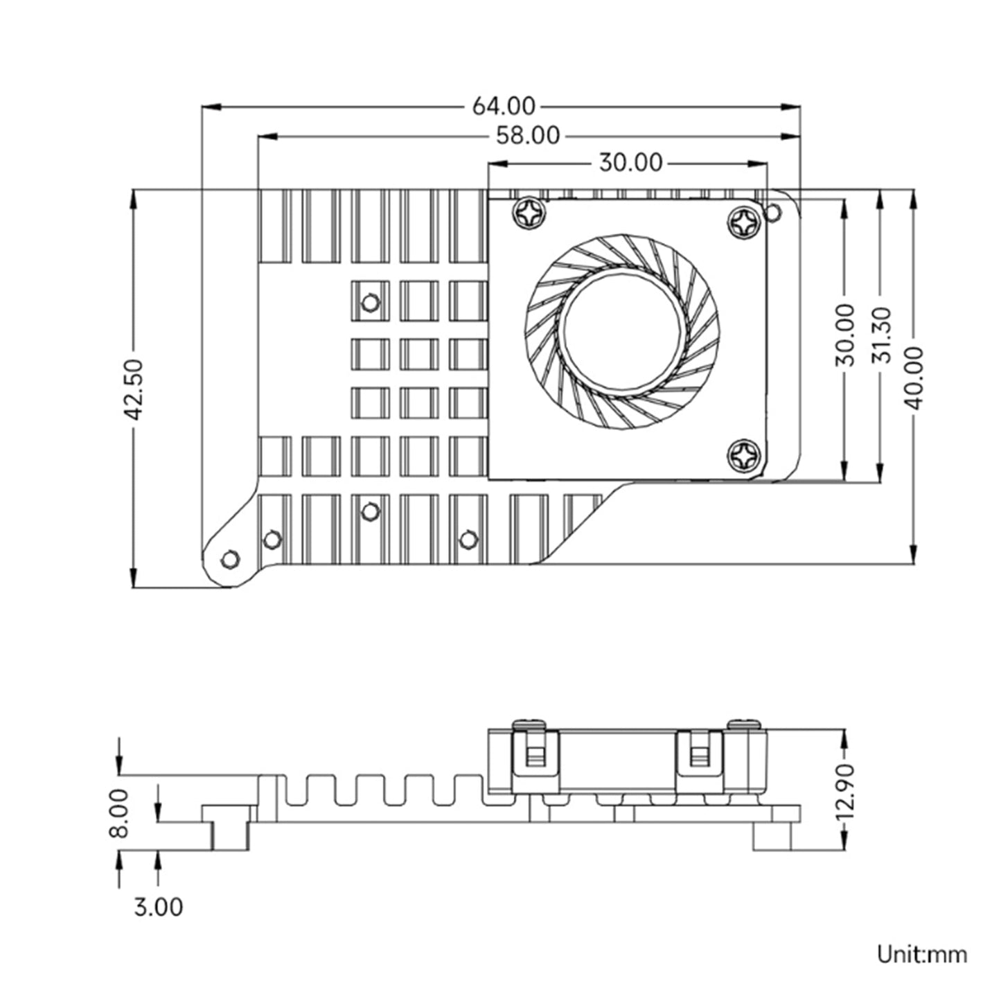 Raspberry Pi 5 PCIe to M.2 Adapter 5/5B Expansion Board Nvme Hard Disk Protocol