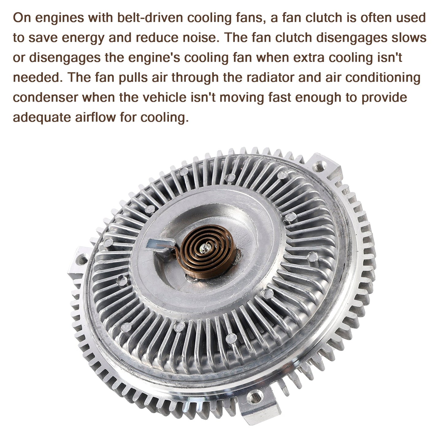 2000-2003 BMW Z3 E36 I6 3.0L Petrol Radiator Cooling Fan Clutch 11521719269 11521719046