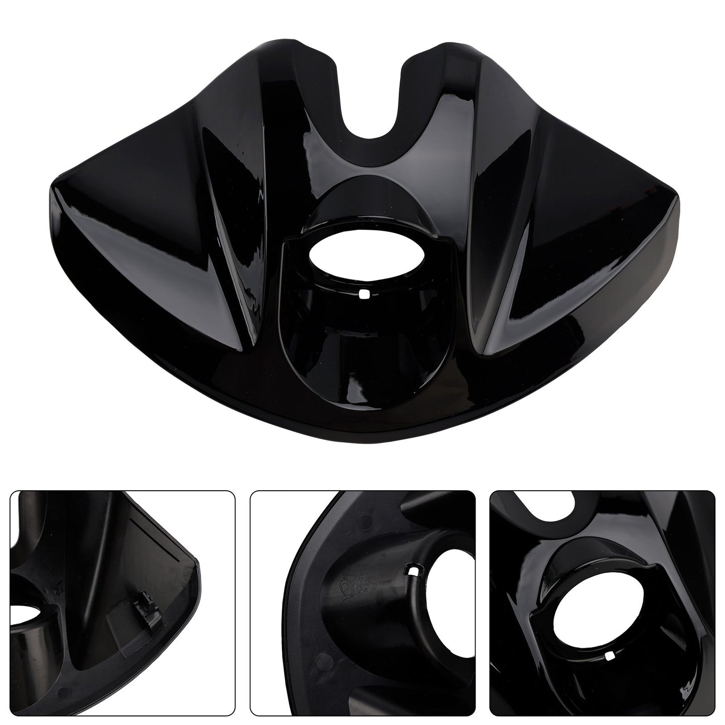 2022-2025 Trident 660 Lgnition Barrel Shroud Key Tank Cover