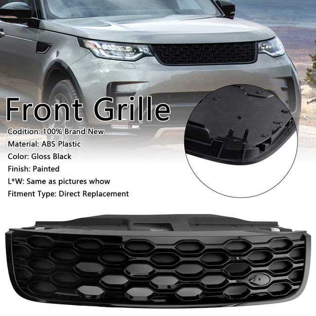 2017-2020 Land Rover Discovery 5 L462 Front Bumper Grill Grille Black