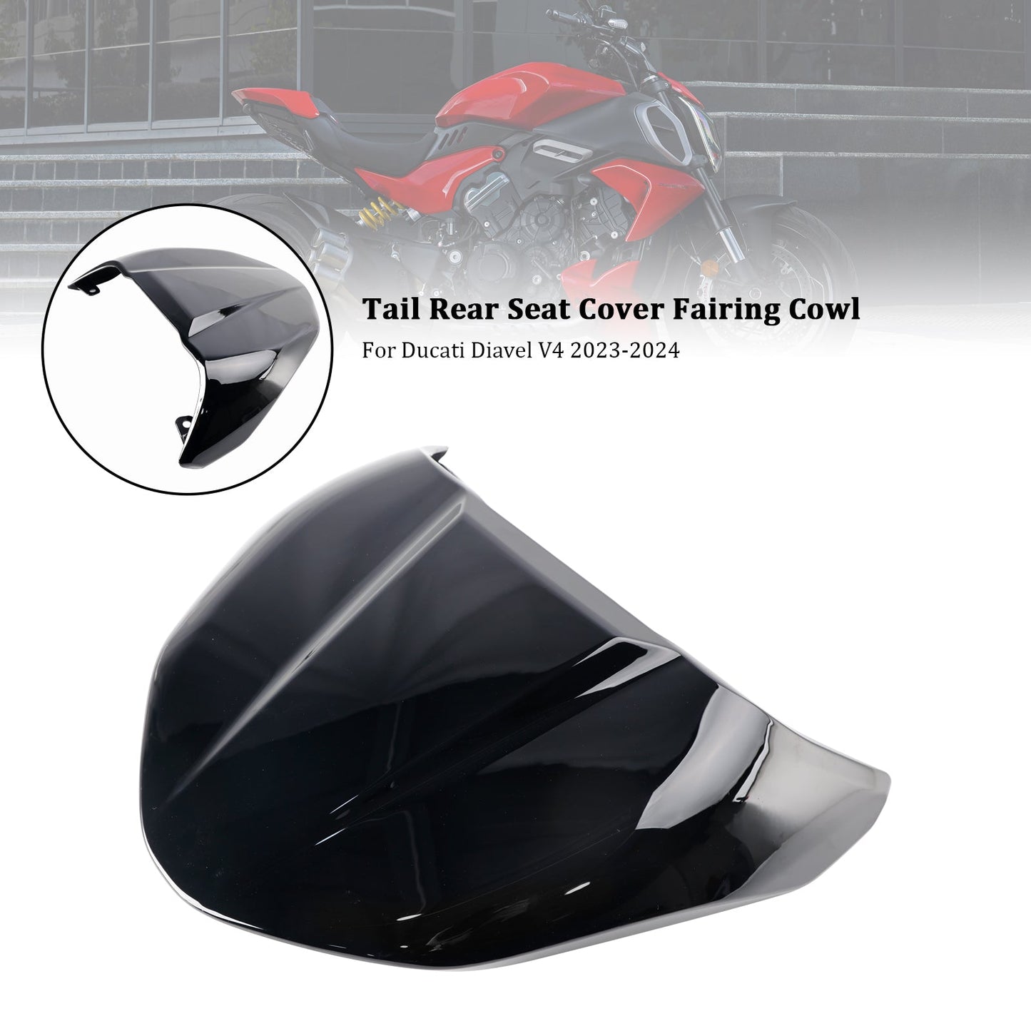 Tail Rear Seat Cover Fairing Cowl For Ducati Diavel V4 2023-2024