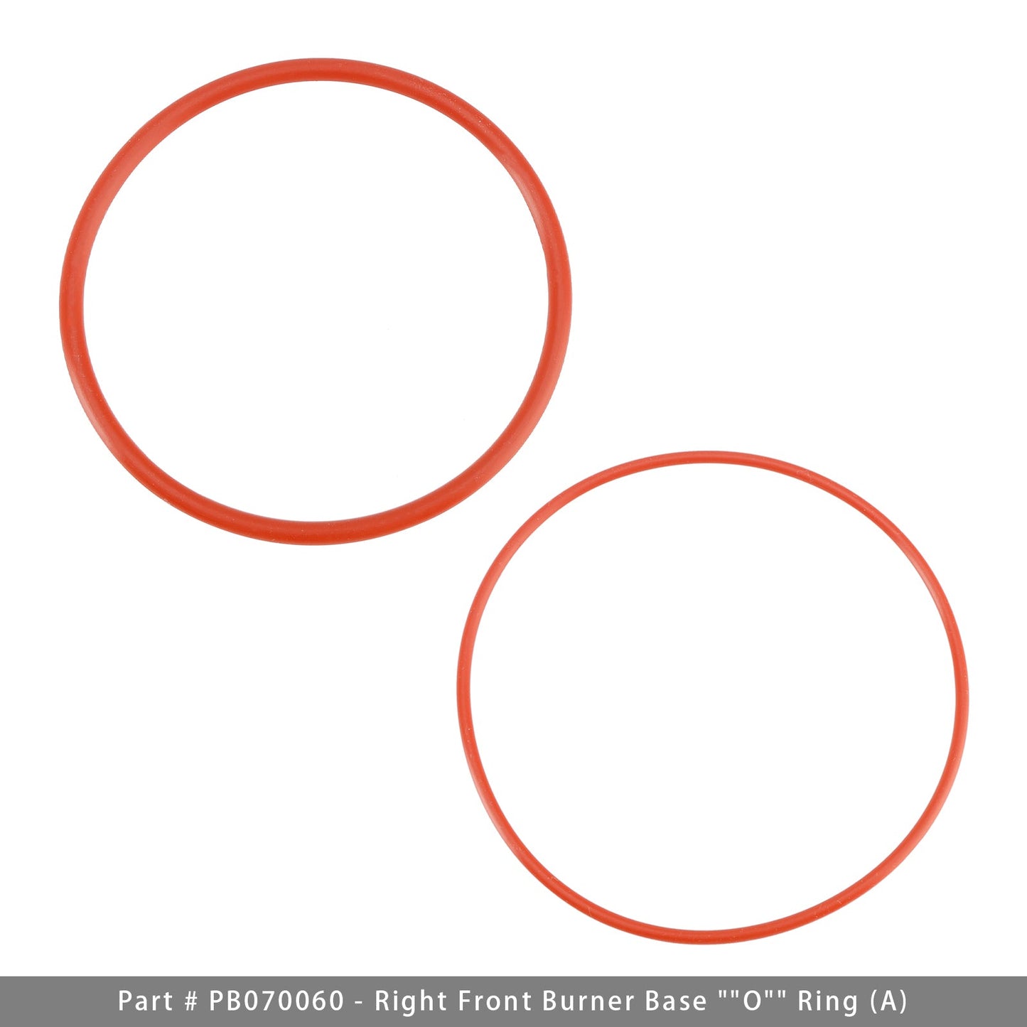 PB070060 (A)、 PB070063 (D) O-Ring Set For Burner Base 2PCS