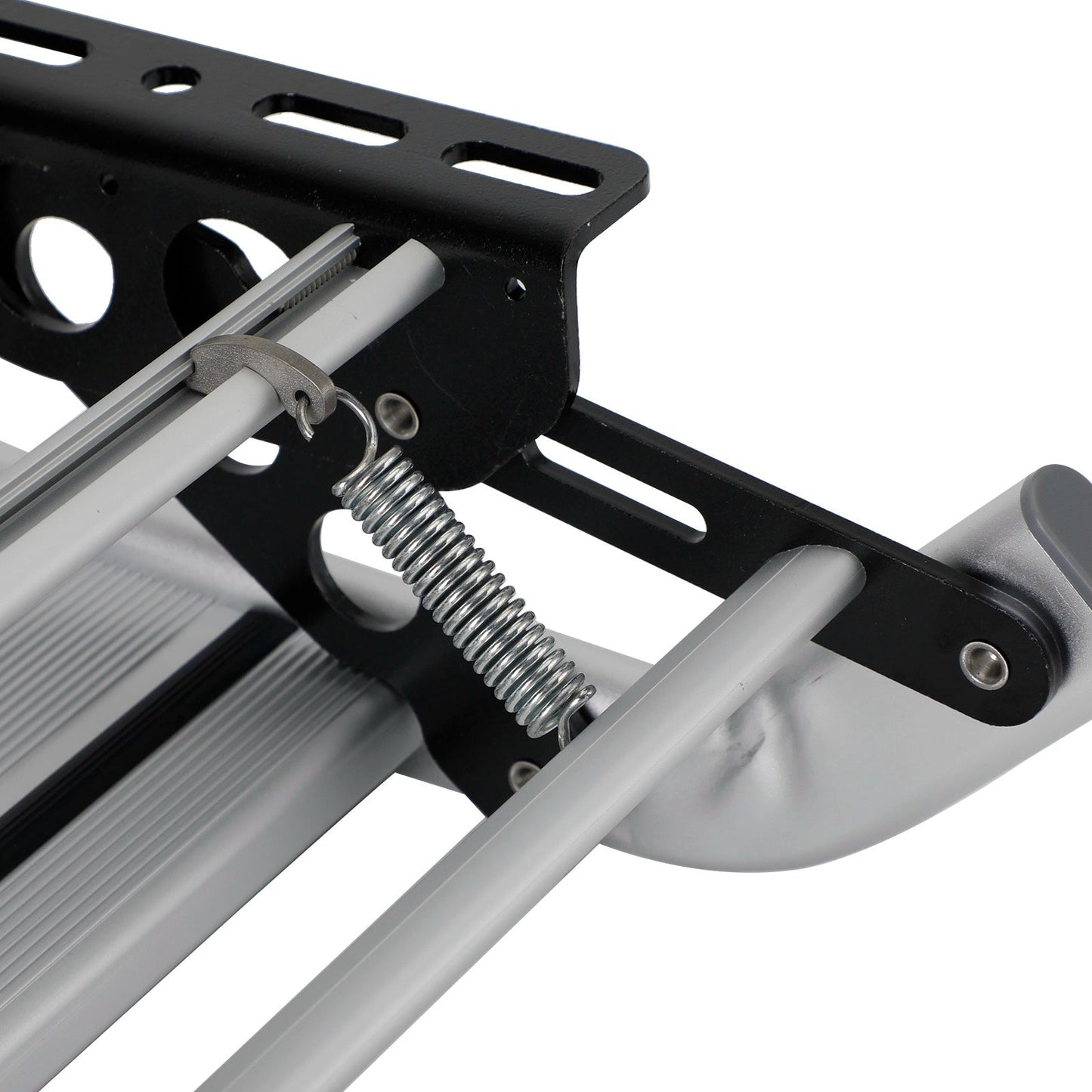 Folding Aluminum Caravan Step Manual Pull Out Drop Down Motorhome RV Campervan Caravan T