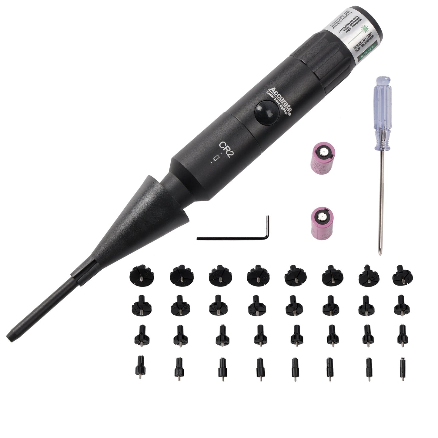 Professional Laser Bore Sight Kit Multiple Caliber Upgraded Green Bore Sighter