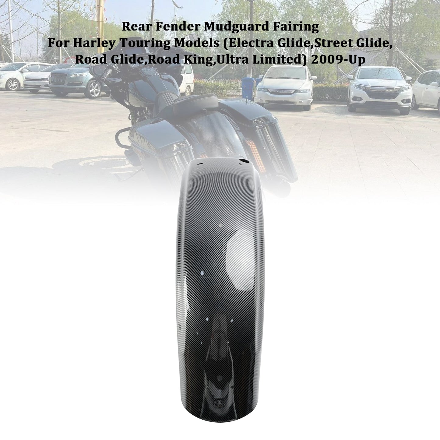 2009-2024 Touring Electra Street Road Glide Rear Fender Mudguard Fairing