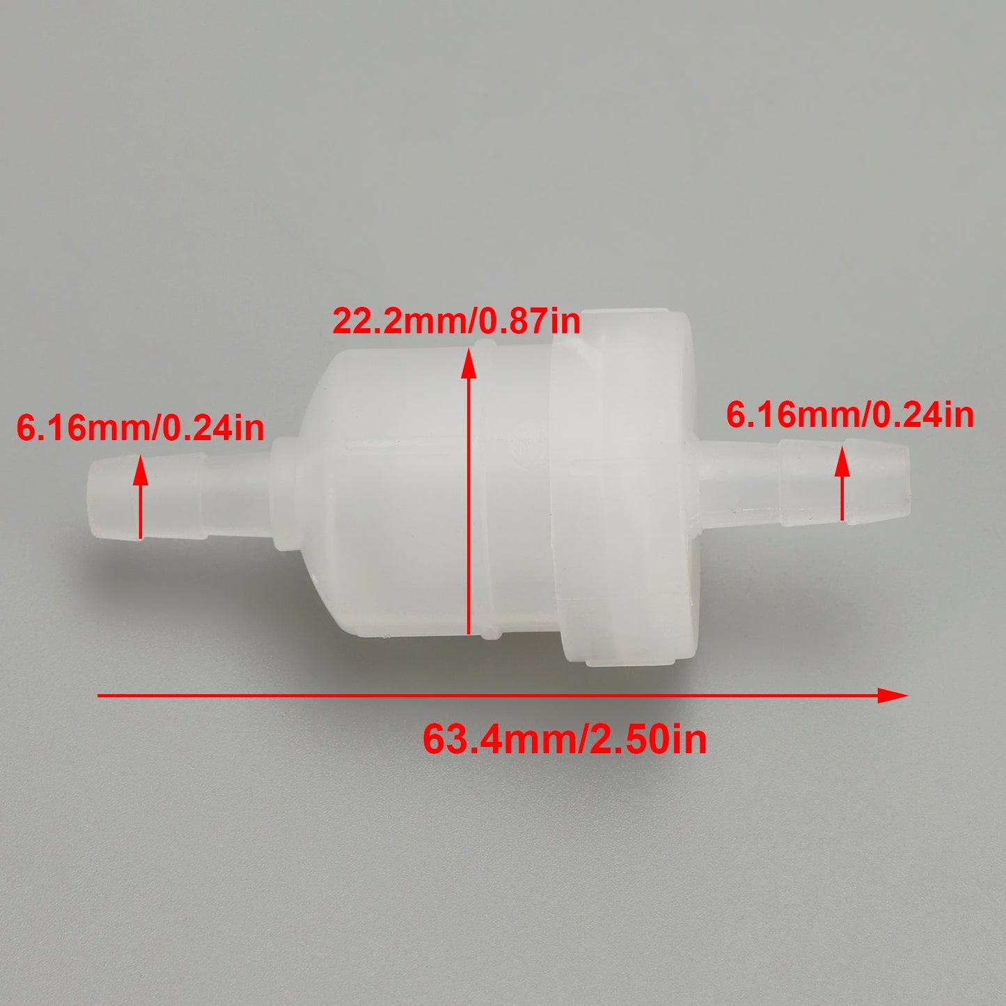 Fuel Filter Fit for Mercury Tohatsu 4HP 5HP 6HP 8HP 2-Stroke 4-Stroke 369022301