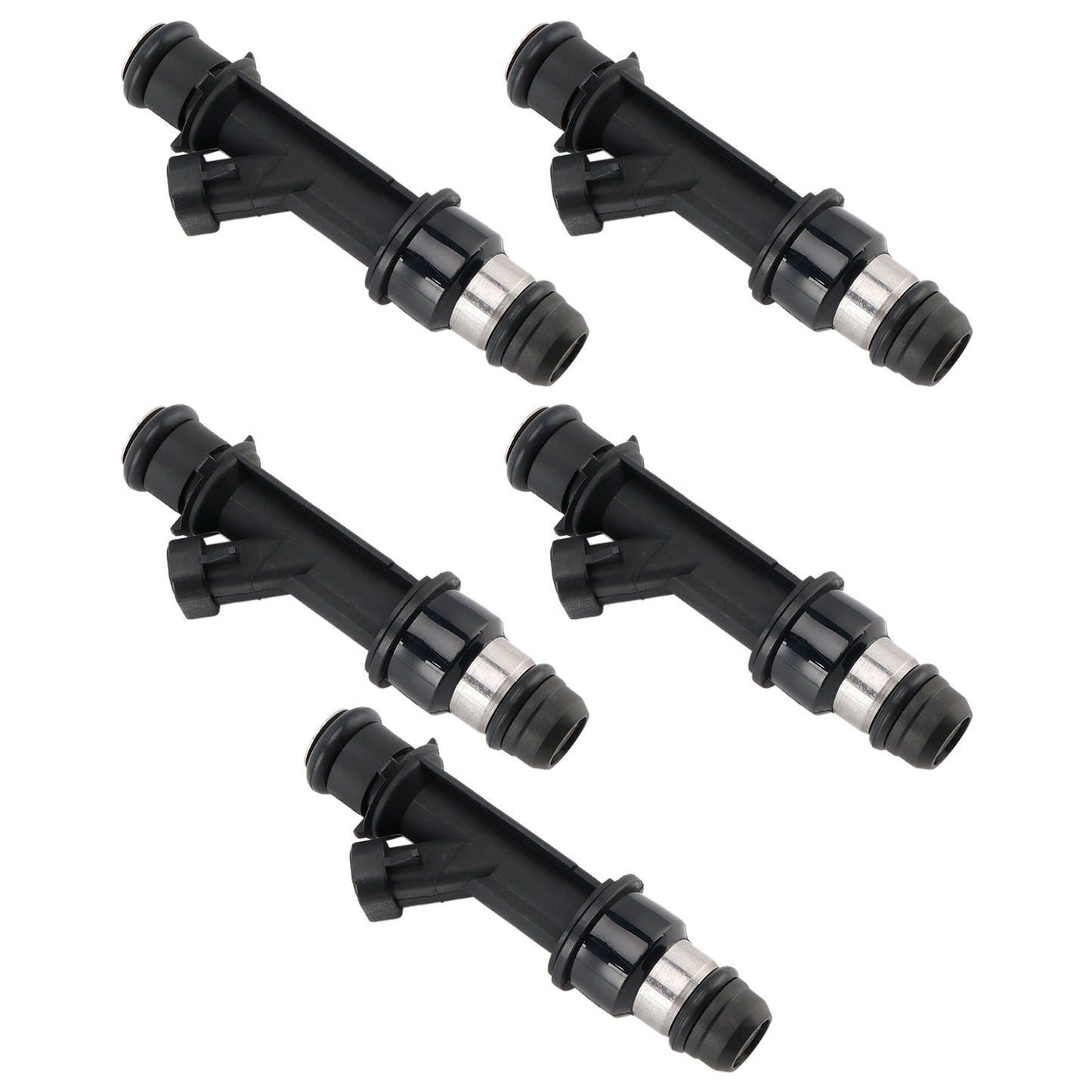 5PCS Fuel Injector 12589465 Fit Hummer H3 Fit Chevrolet Trailblazer Colorado