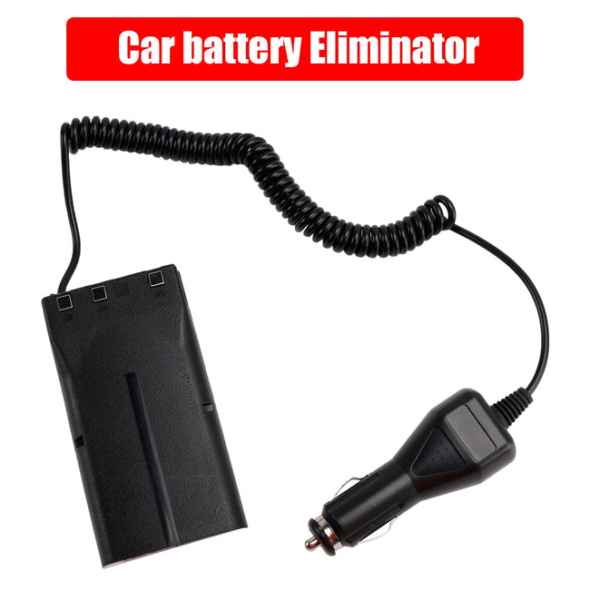 Car Charger Battery Eliminator Adapter For TK-480 TK-385 TK-280 TK-290 TK-380