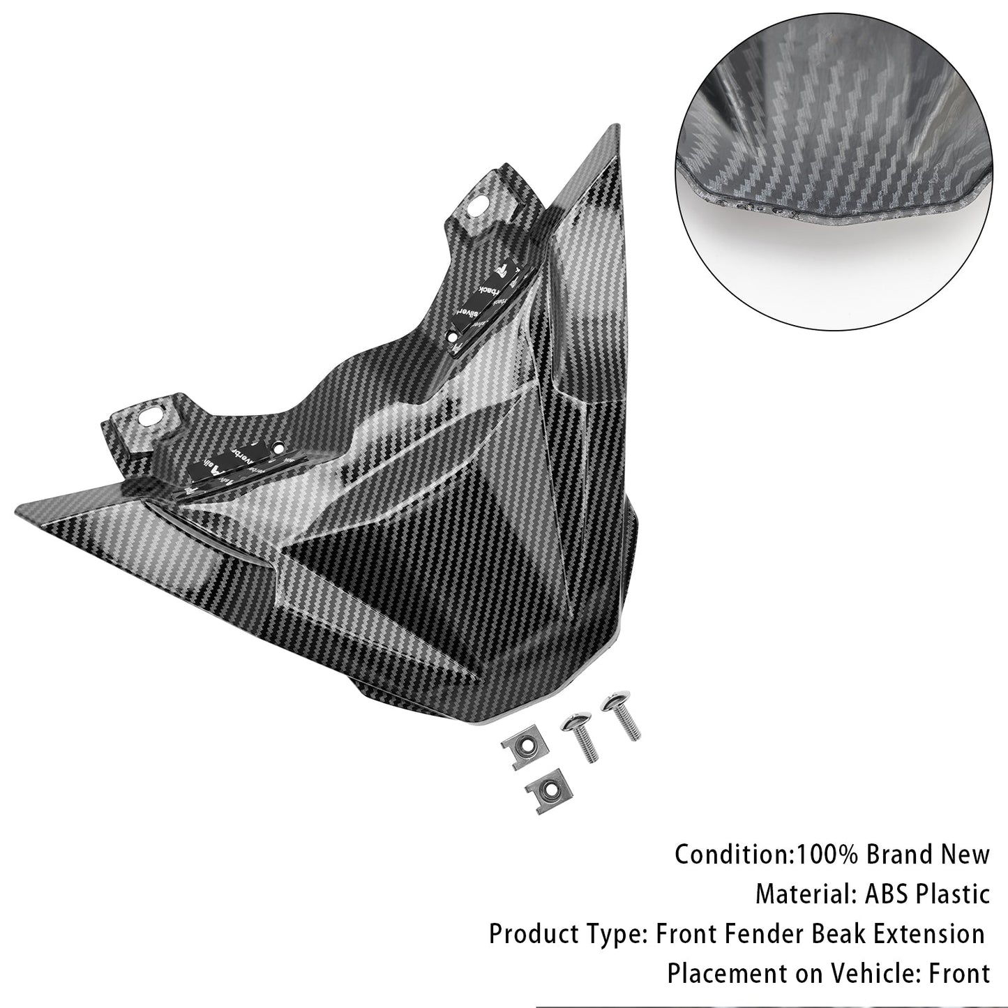 2023-2024 Honda ADV 160 Front Beak Extension Nose Panel Fairing