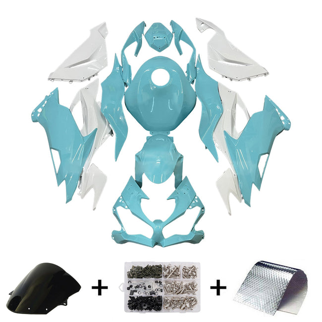 Injection Fairing Kit Bodywork Plastic ABS fit For Kawasaki ZX6R 2019-2023