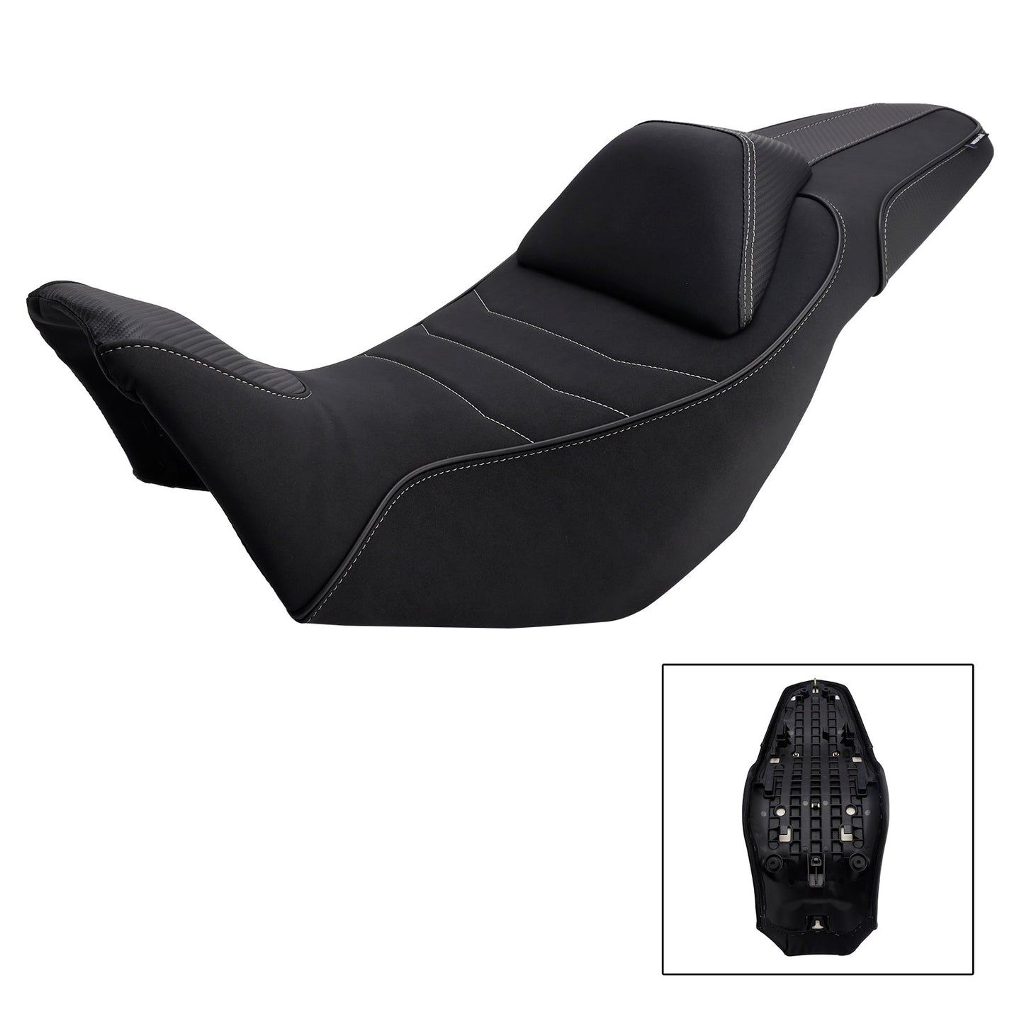 2024-2025 Honda Nx400 Nx500 Complete Cushion Rider Passenger Seat Black Fits For