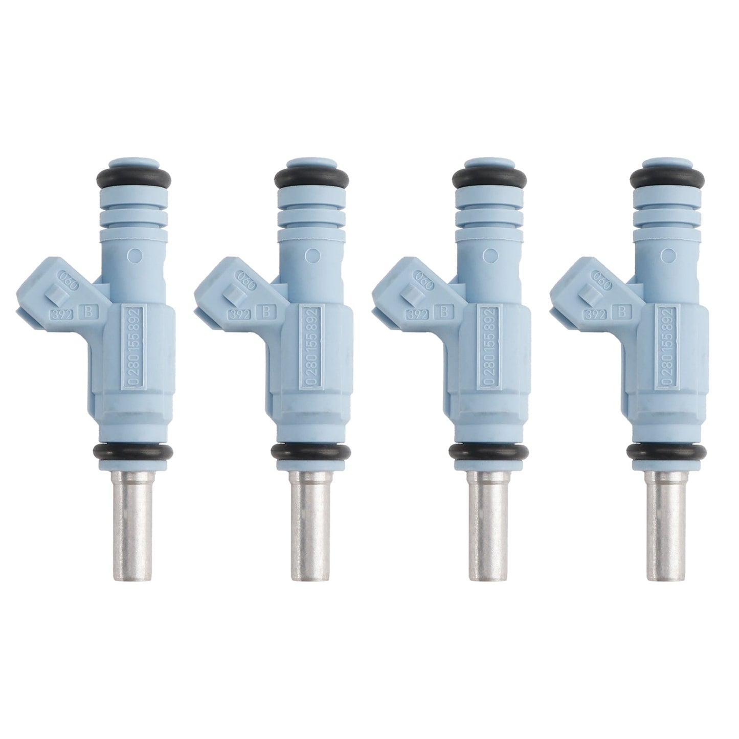 4PCS Fuel Injector 0280155892 Fit Audi TT Quattro 1.5L 2000-2002 0280155893
